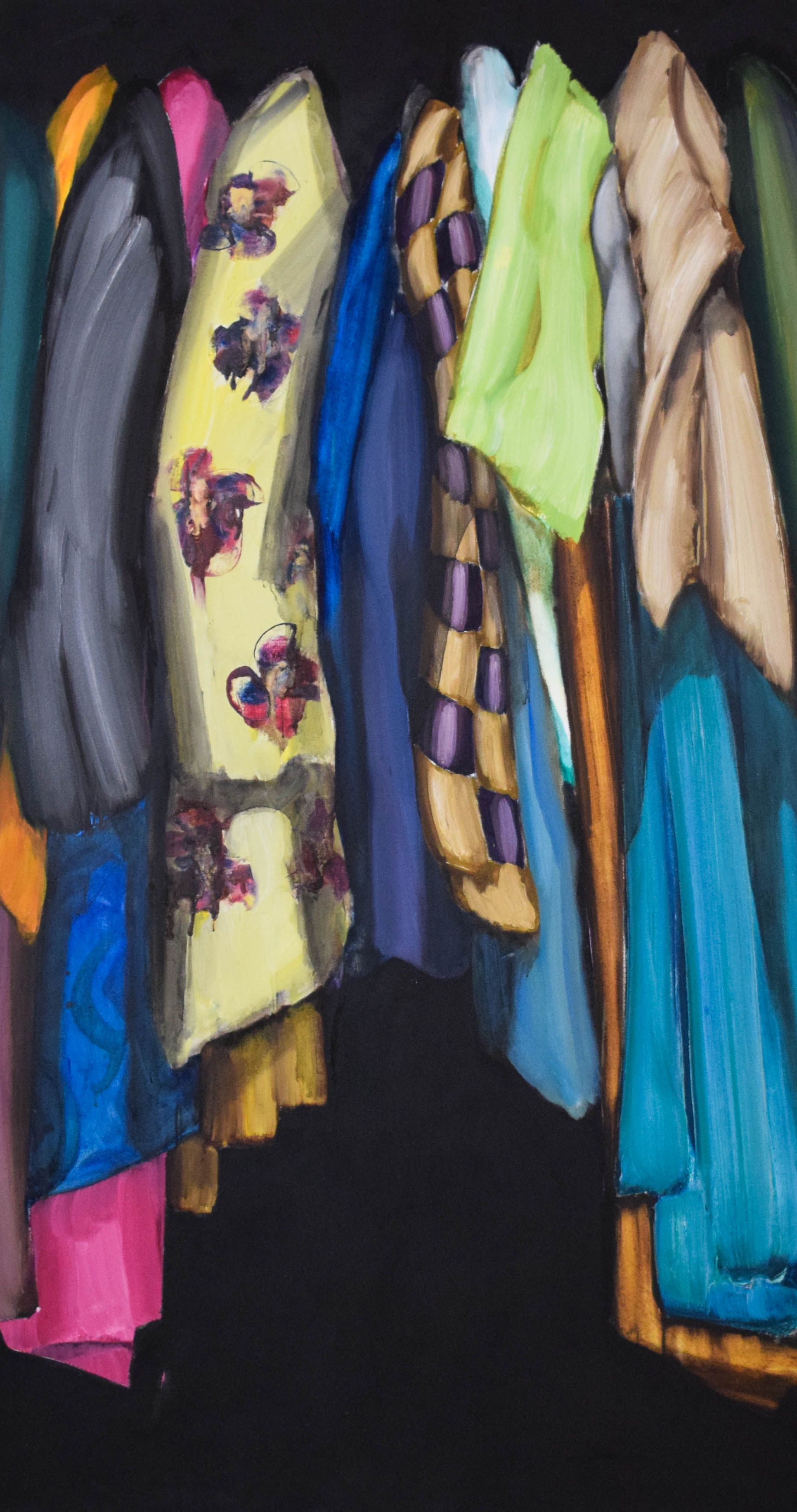 Colin Smith Oil on Canvas Wardrobe #32
