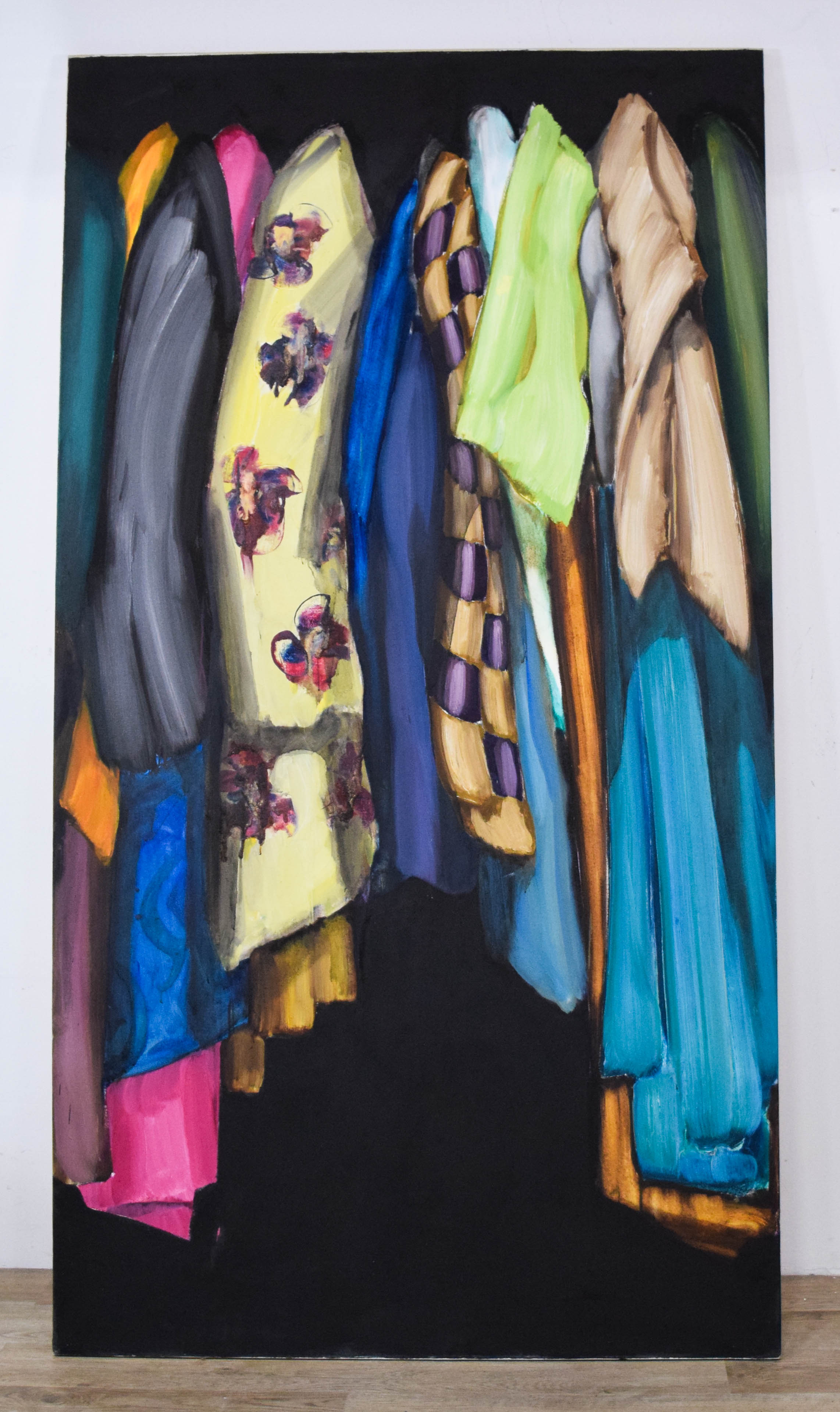 Colin Smith Oil on Canvas Wardrobe #32