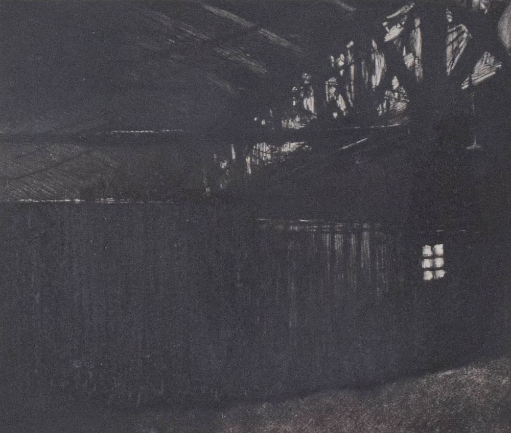 Lot 203: Limited Edition Etching Architectural Interior