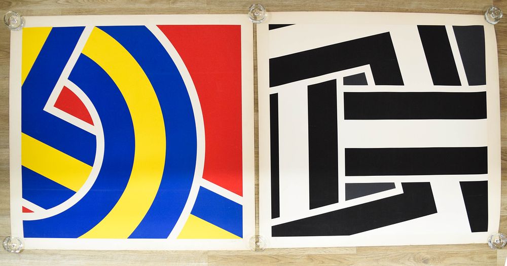 Lot 364: Pair of Pierre Clerk Artist Proof Screenprints, 1972