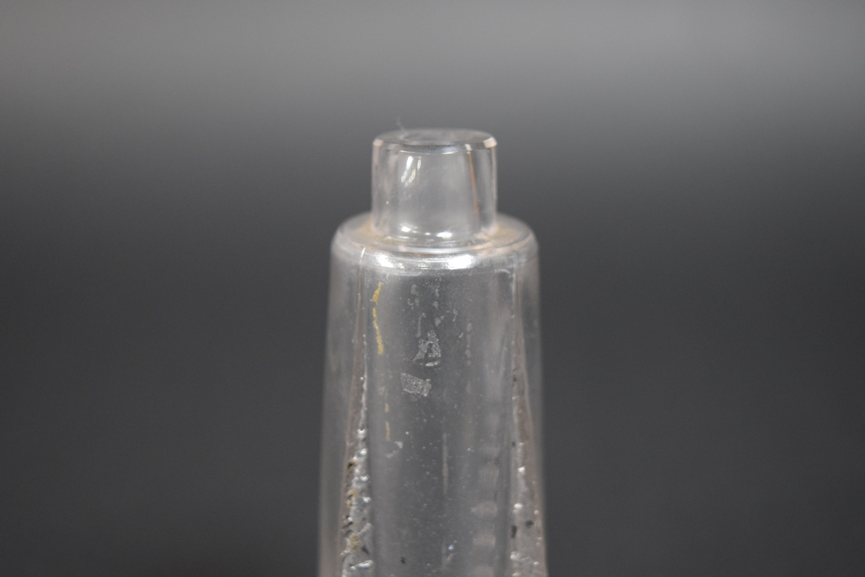 Pair of Signed Lalique Glass Perfume Bottles
