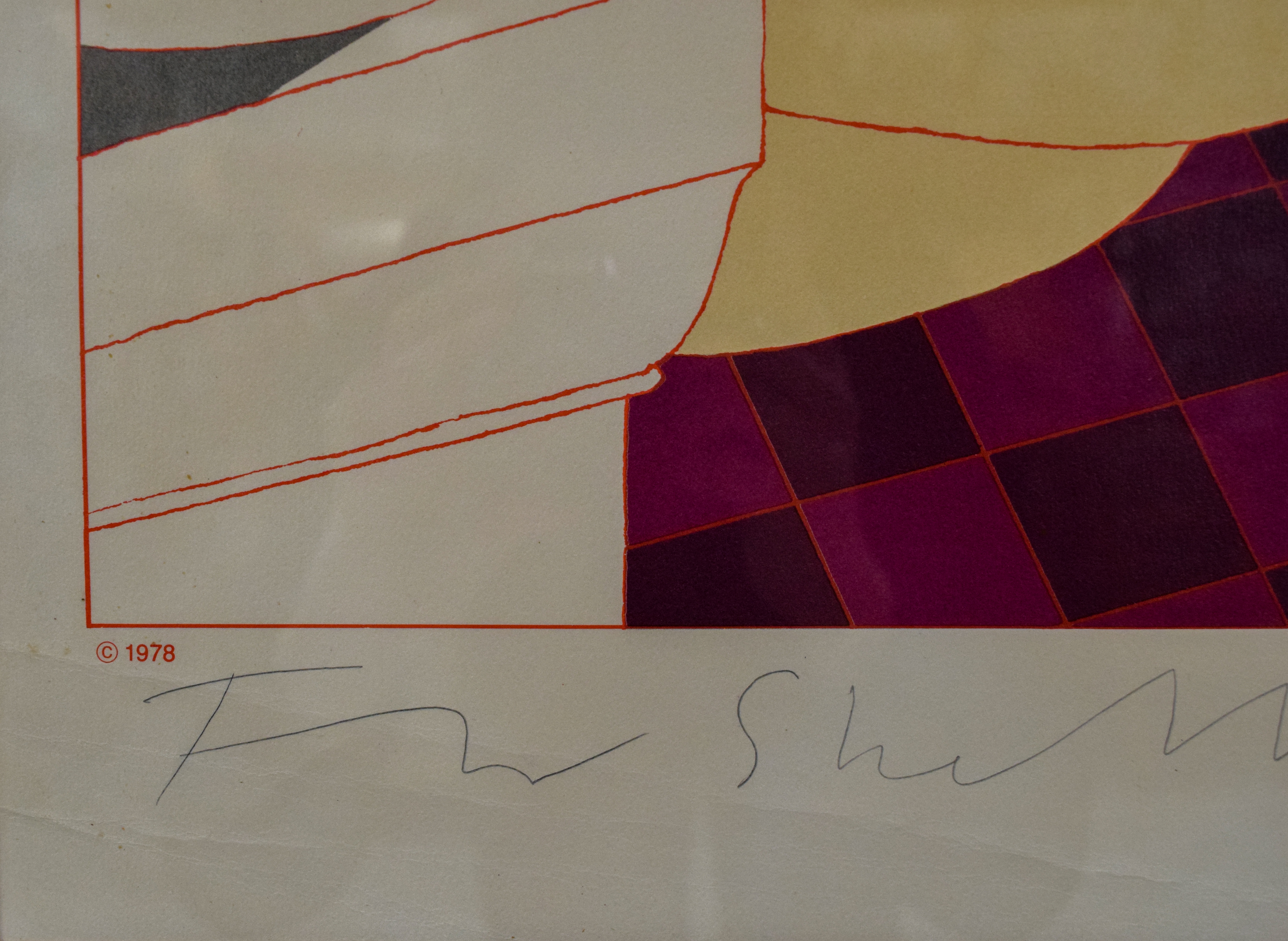 Milton Glaser Lithograph Nude on the Music Hall Floor