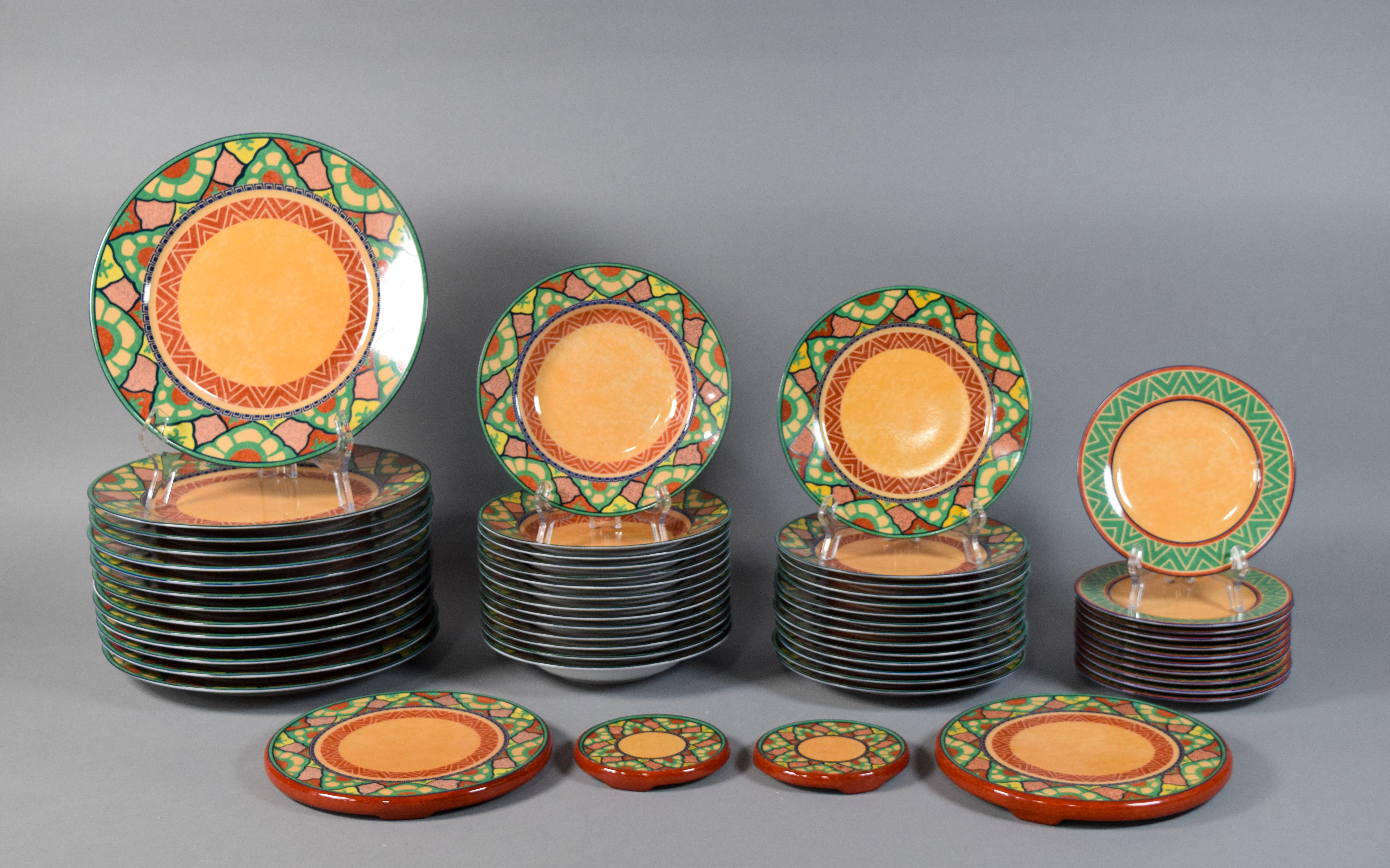 57 Pieces Laure Japy Limoges Ravenne Dinnerware