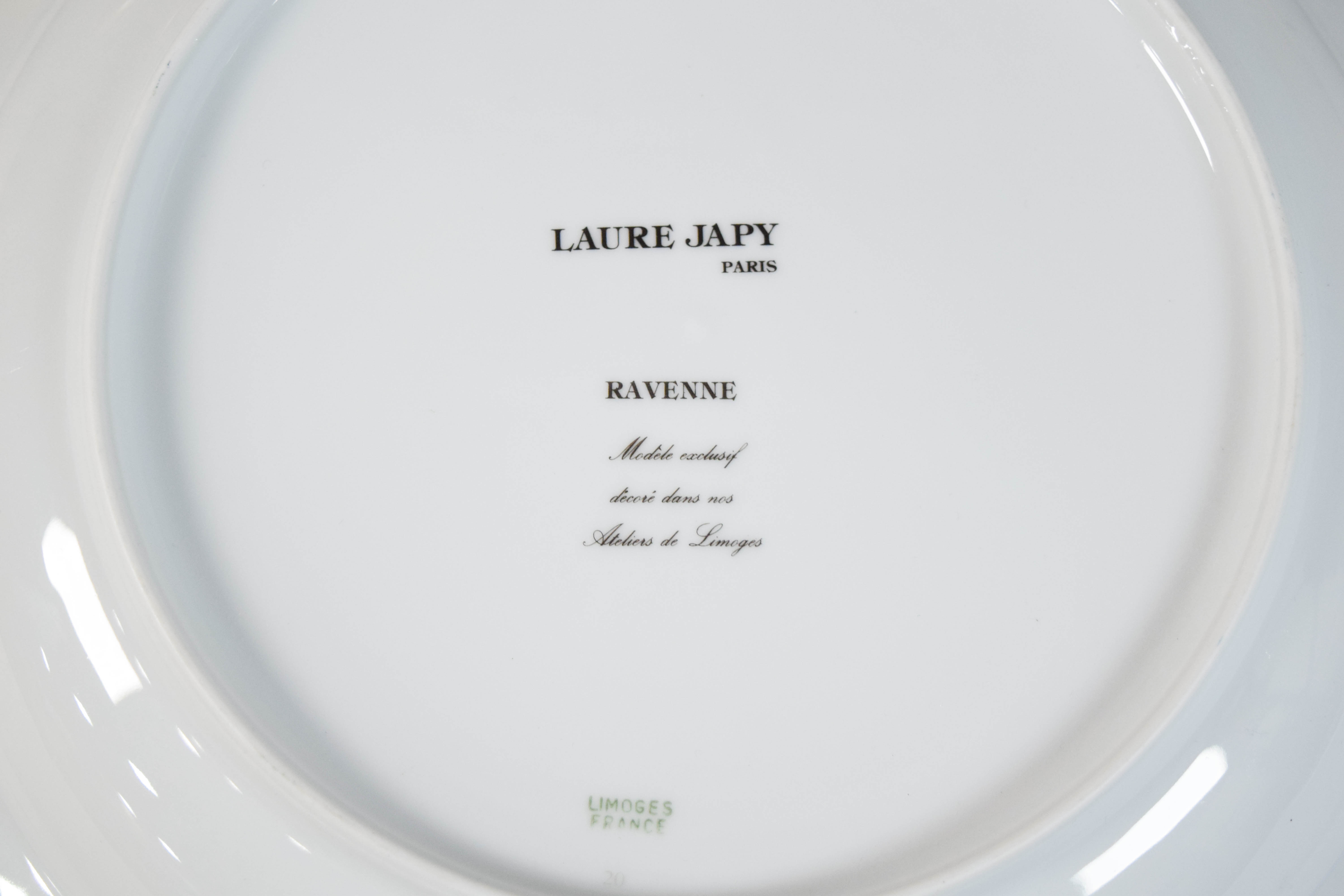 24 Pieces Laure Japy Limoges Ravenne Dinnerware