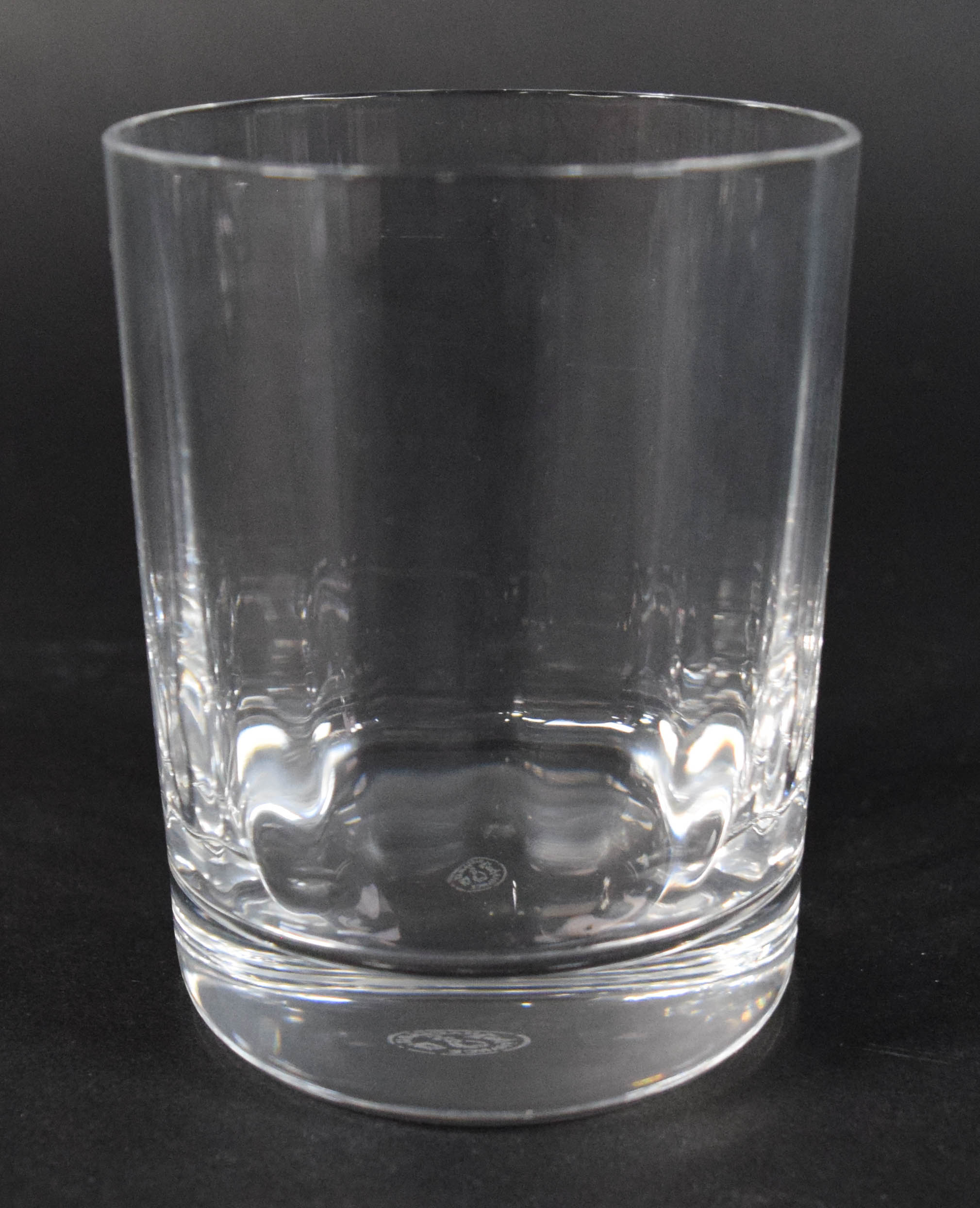 14 Baccarat Crystal Montaigne Optic Tumbler Old Fashioned Glasses