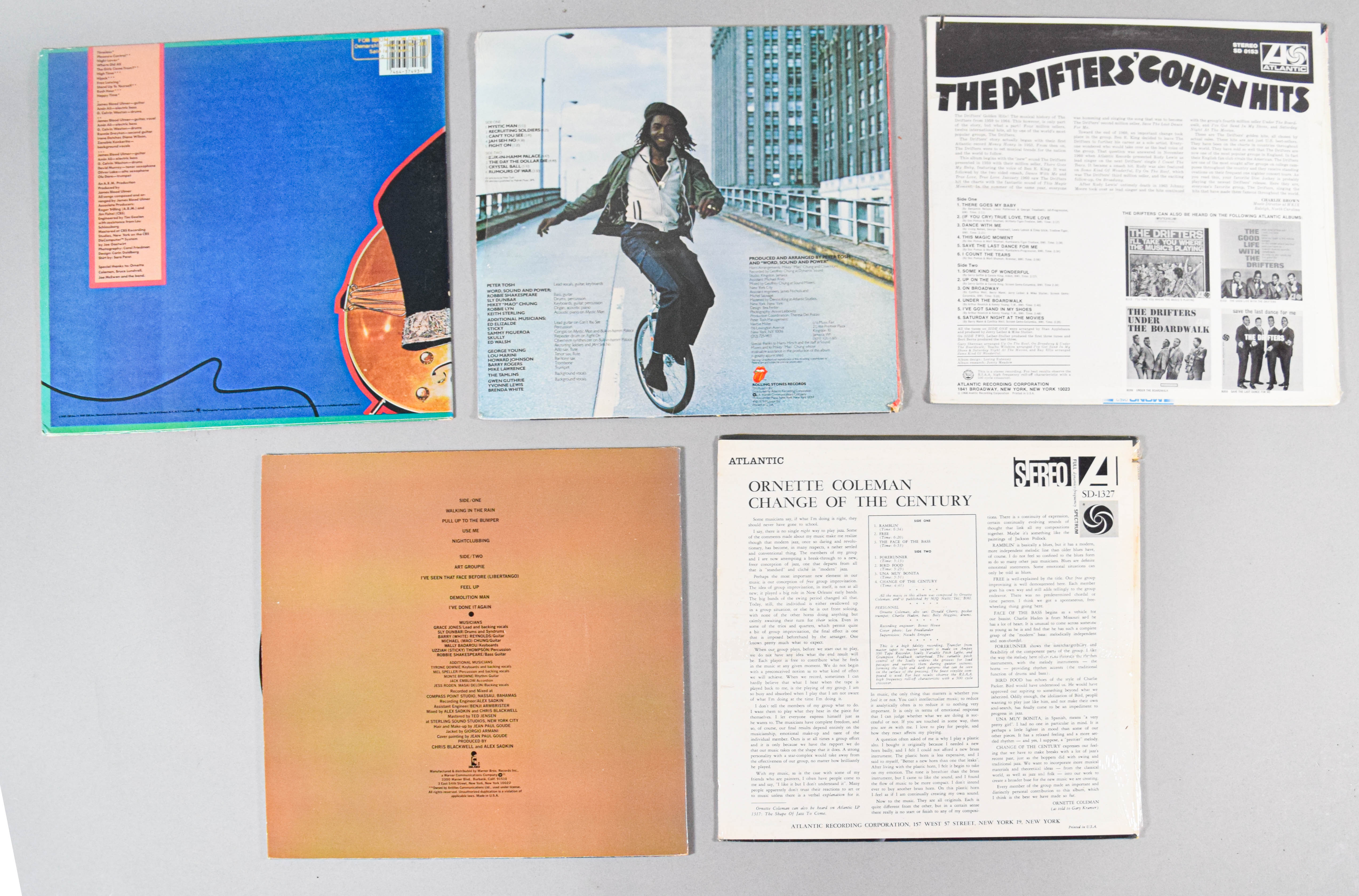 25 R&B, Soul, Jazz, and Reggae Vinyl LP Records