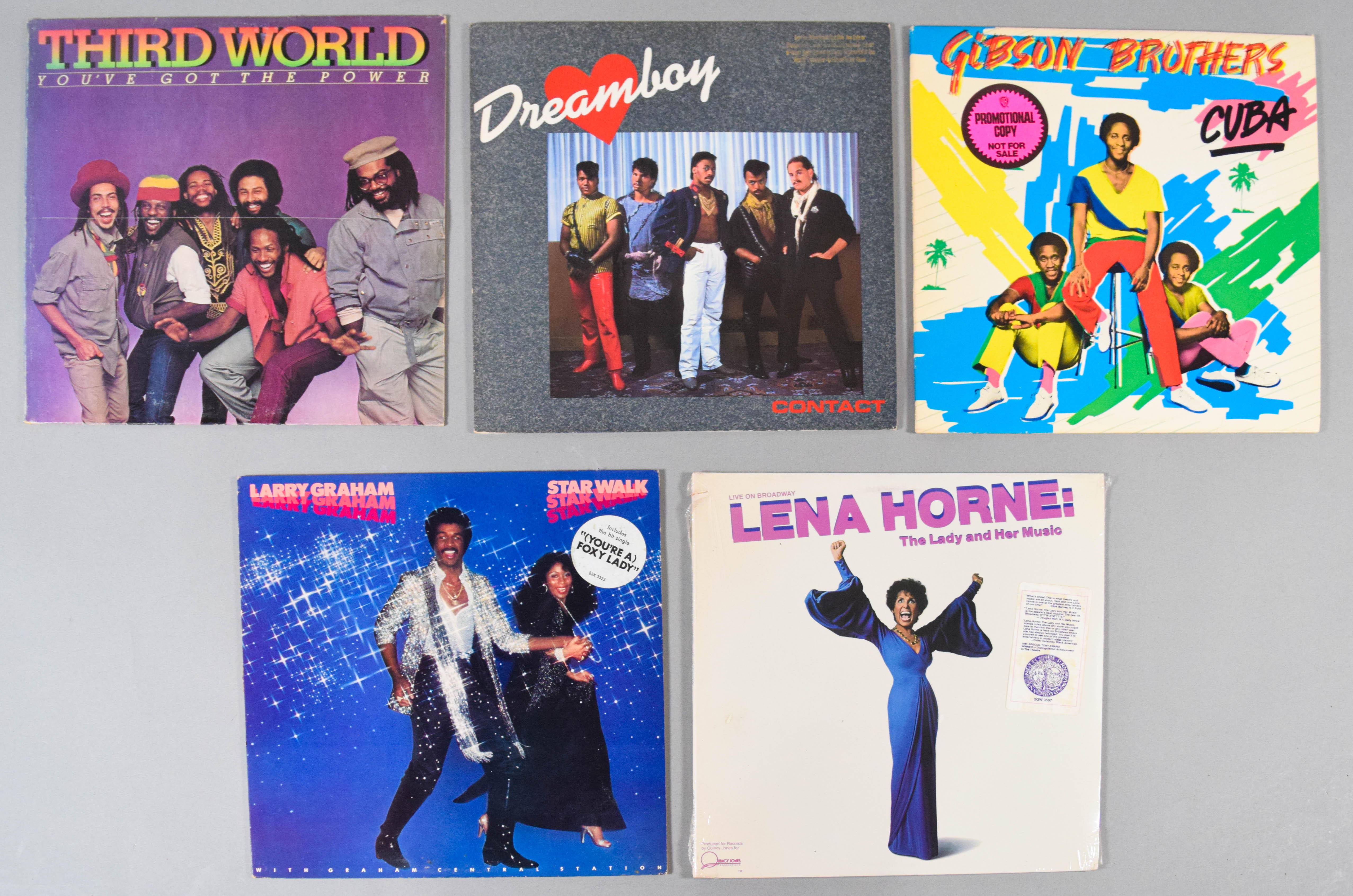 25 R&B, Soul, Jazz, and Reggae Vinyl LP Records