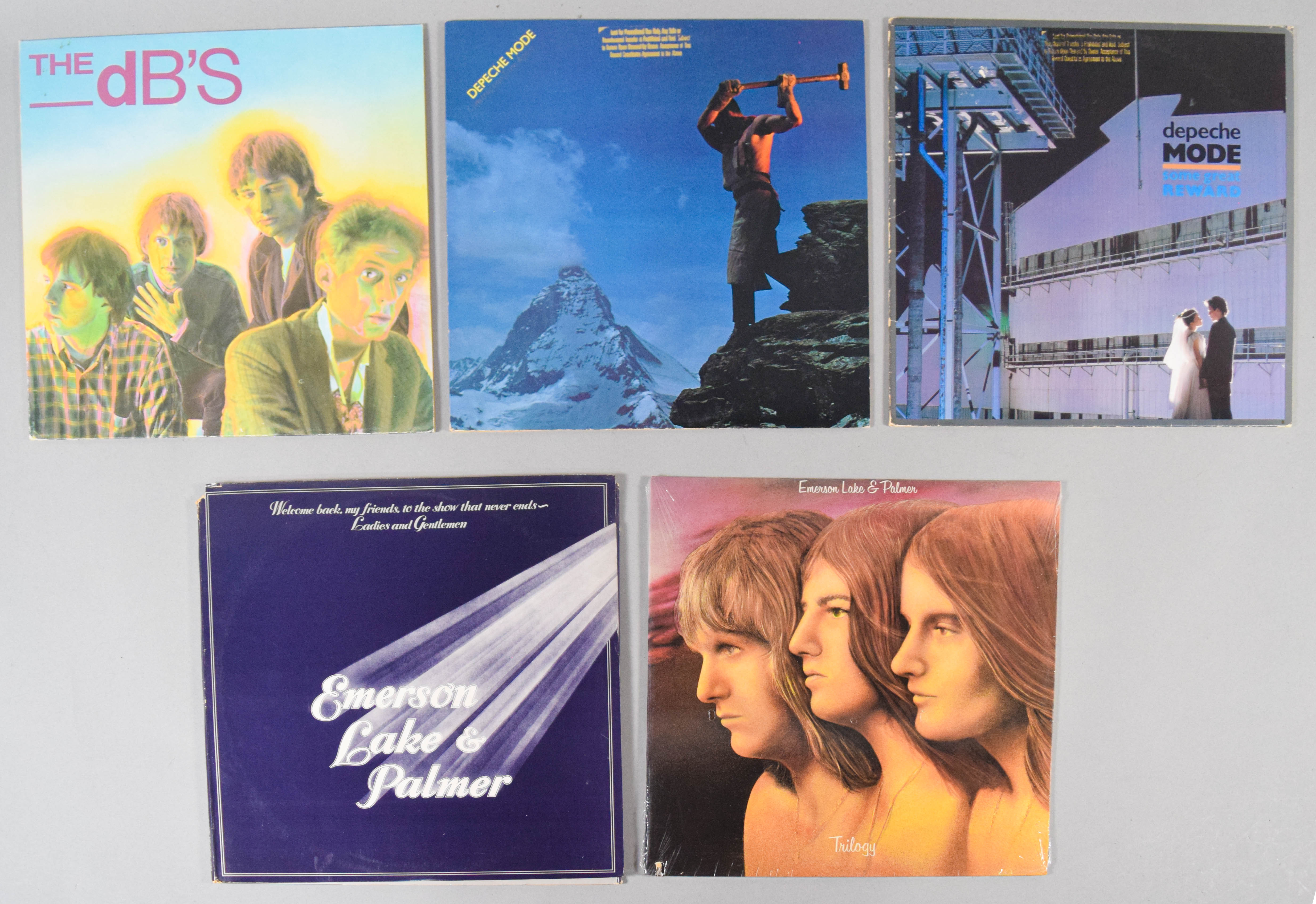 25 New Wave, Synth-pop, and Progressive Rock Vinyl LP Records