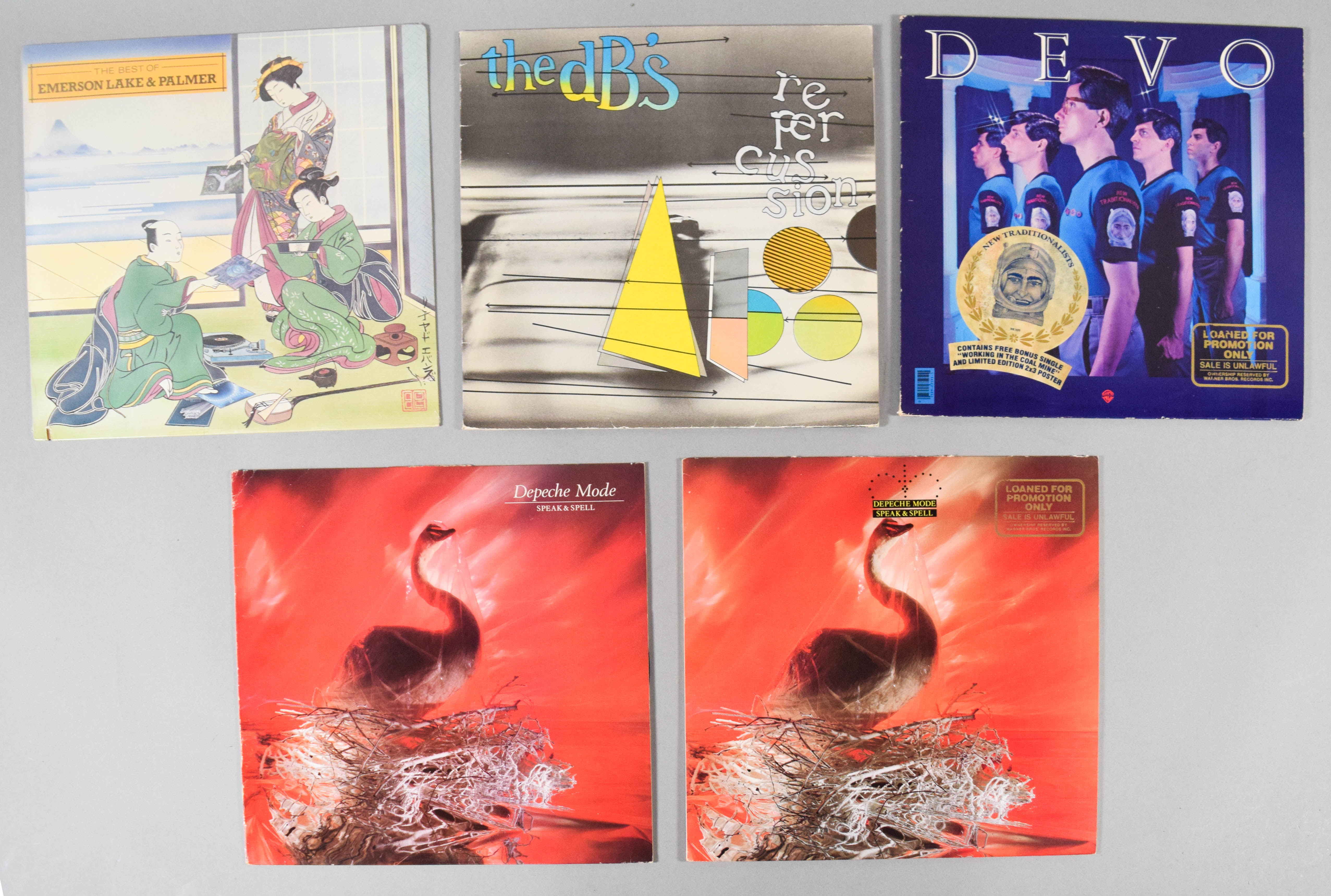 25 New Wave, Synth-pop, and Progressive Rock Vinyl LP Records