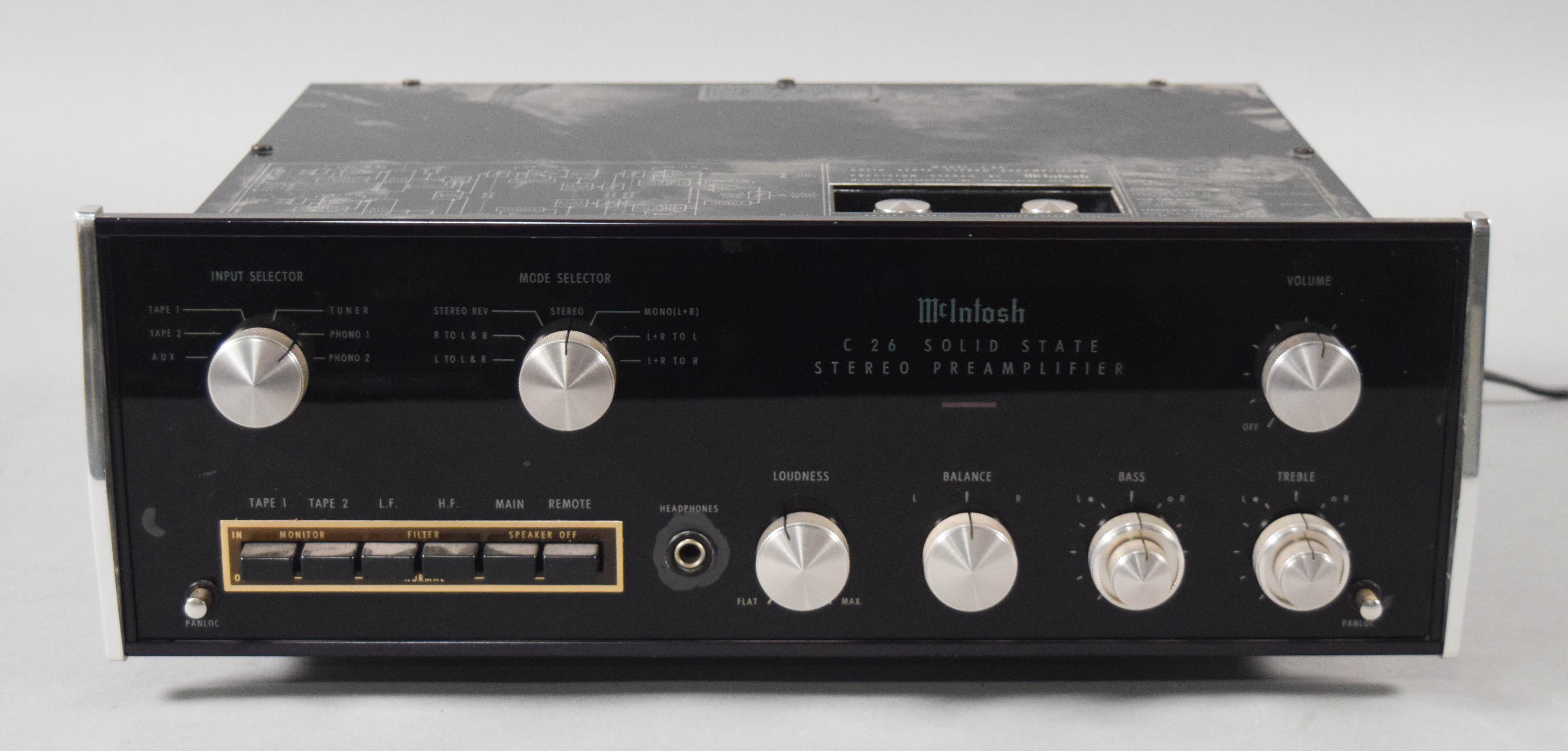 McIntosh Model C26 Solid State Stereo Preamplifier