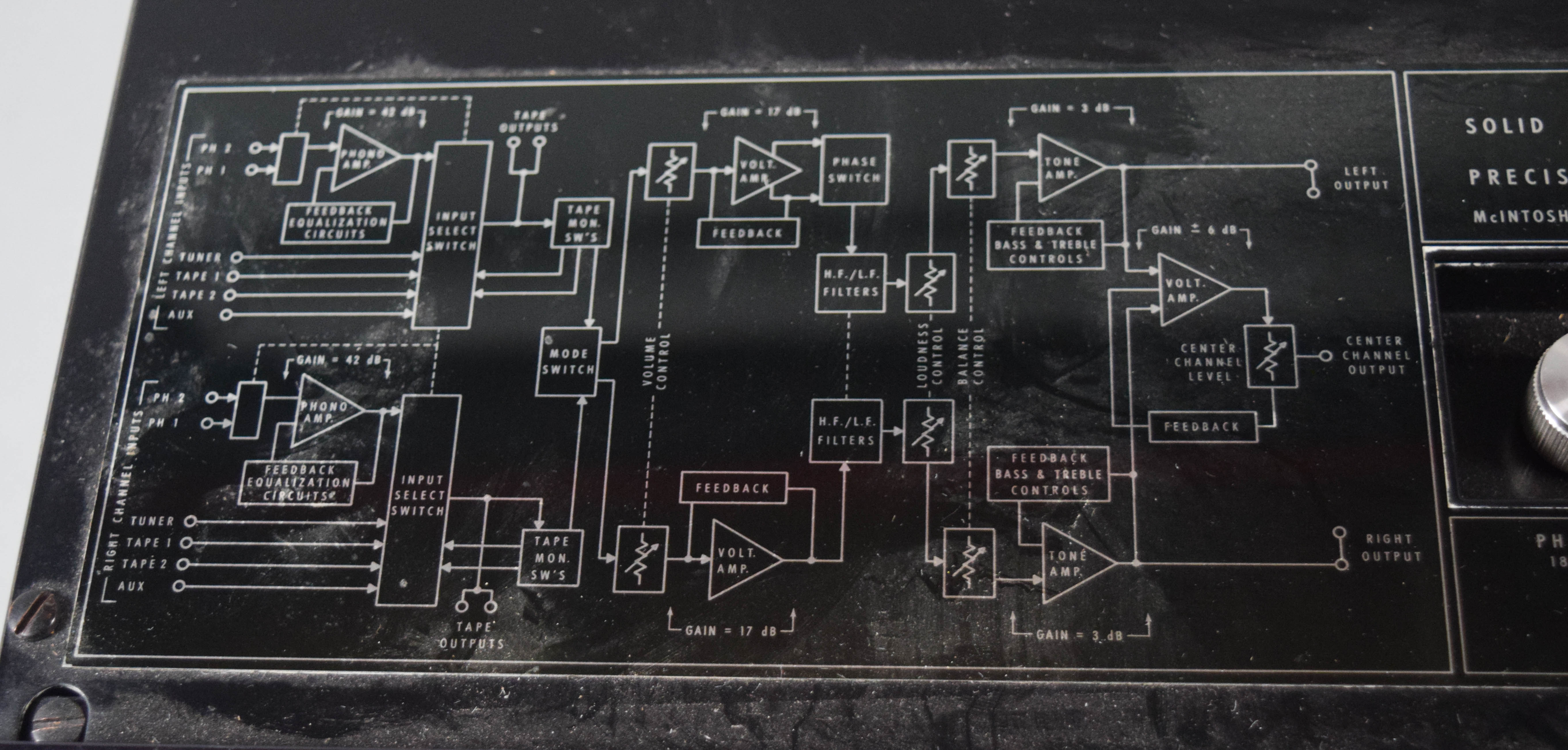 McIntosh Model C26 Solid State Stereo Preamplifier