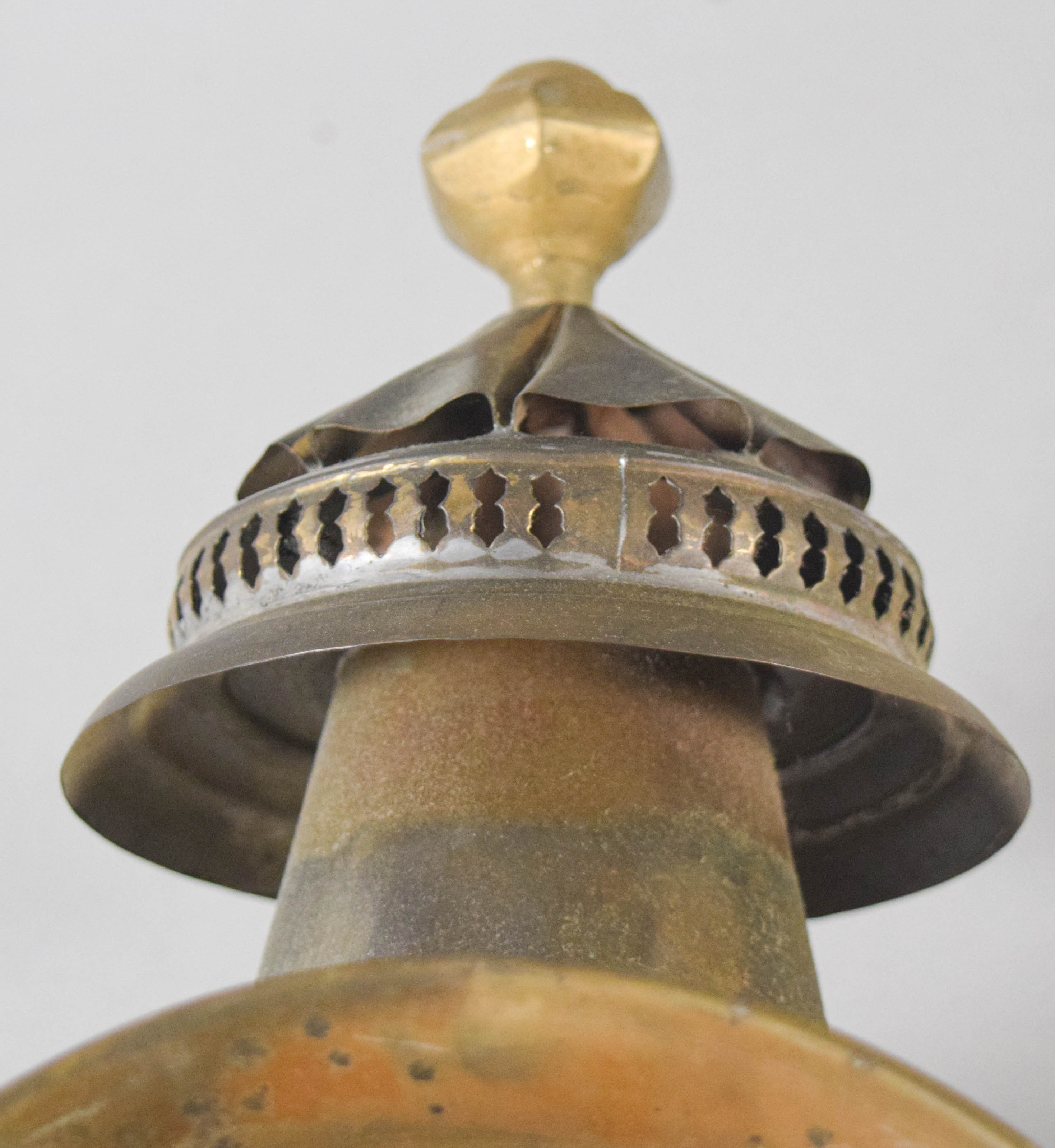 Near Pair of Limehouse Lamp Co. Brass Carriage Lamps