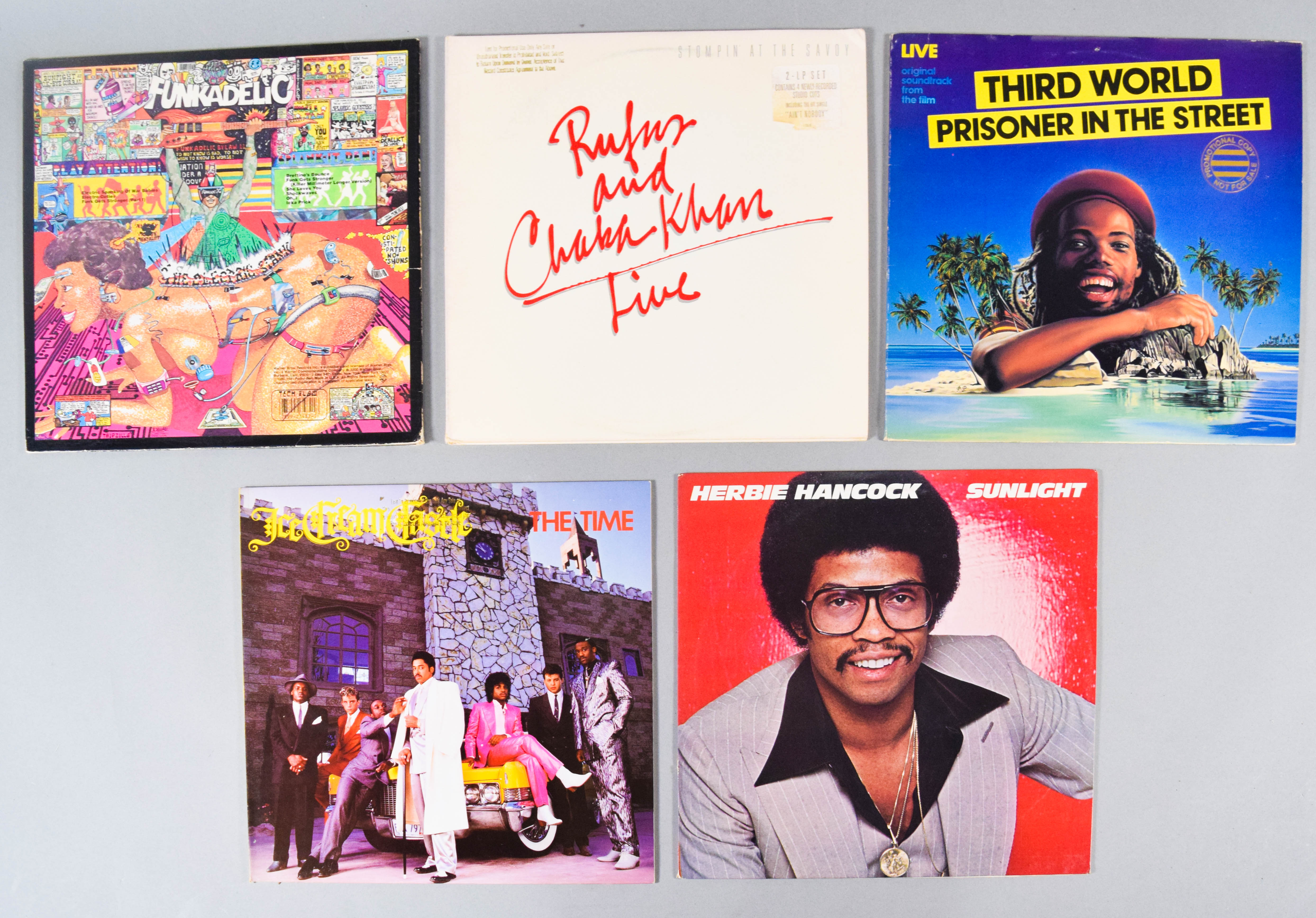 25 Vinyl LPs Featuring Jazz, Funk, Soul, and Reggae Artists