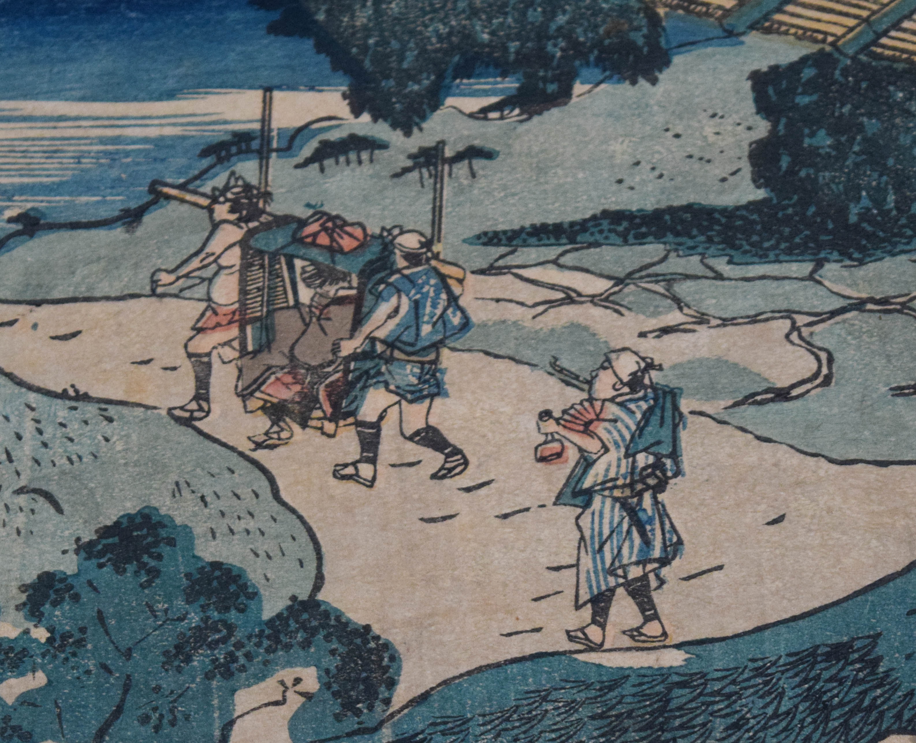Utagawa Kunisada Woodblock Act VI Kanadehon Chushingura