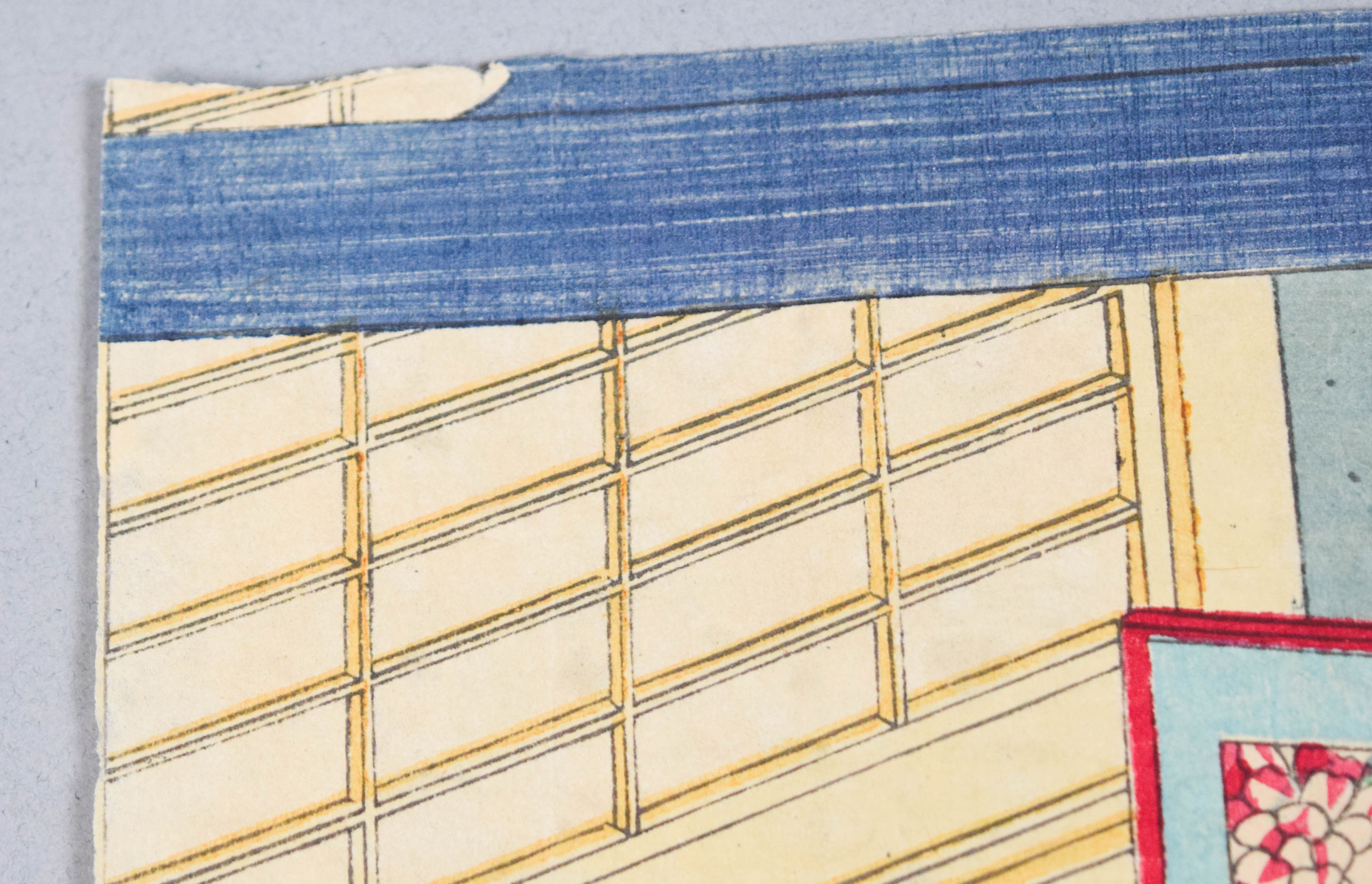 Utagawa Kunisada Pair of Japanese Woodblock Prints