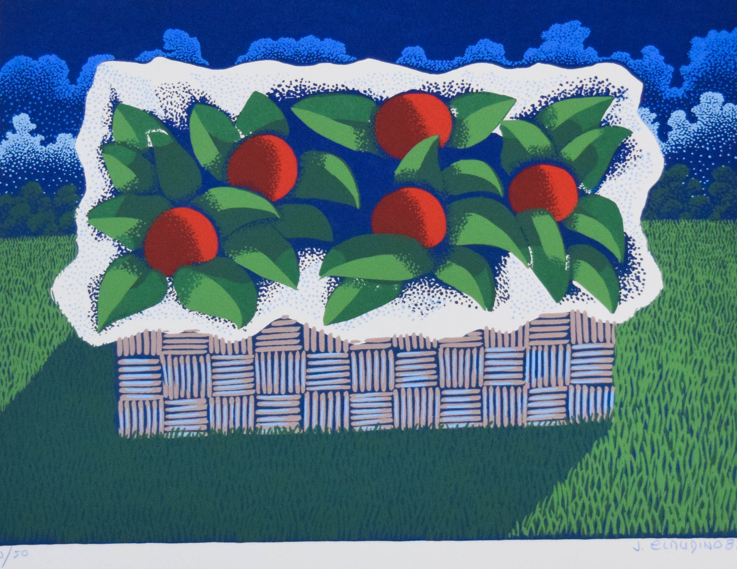 Jose Claudino Group of 3 Color Lithographs