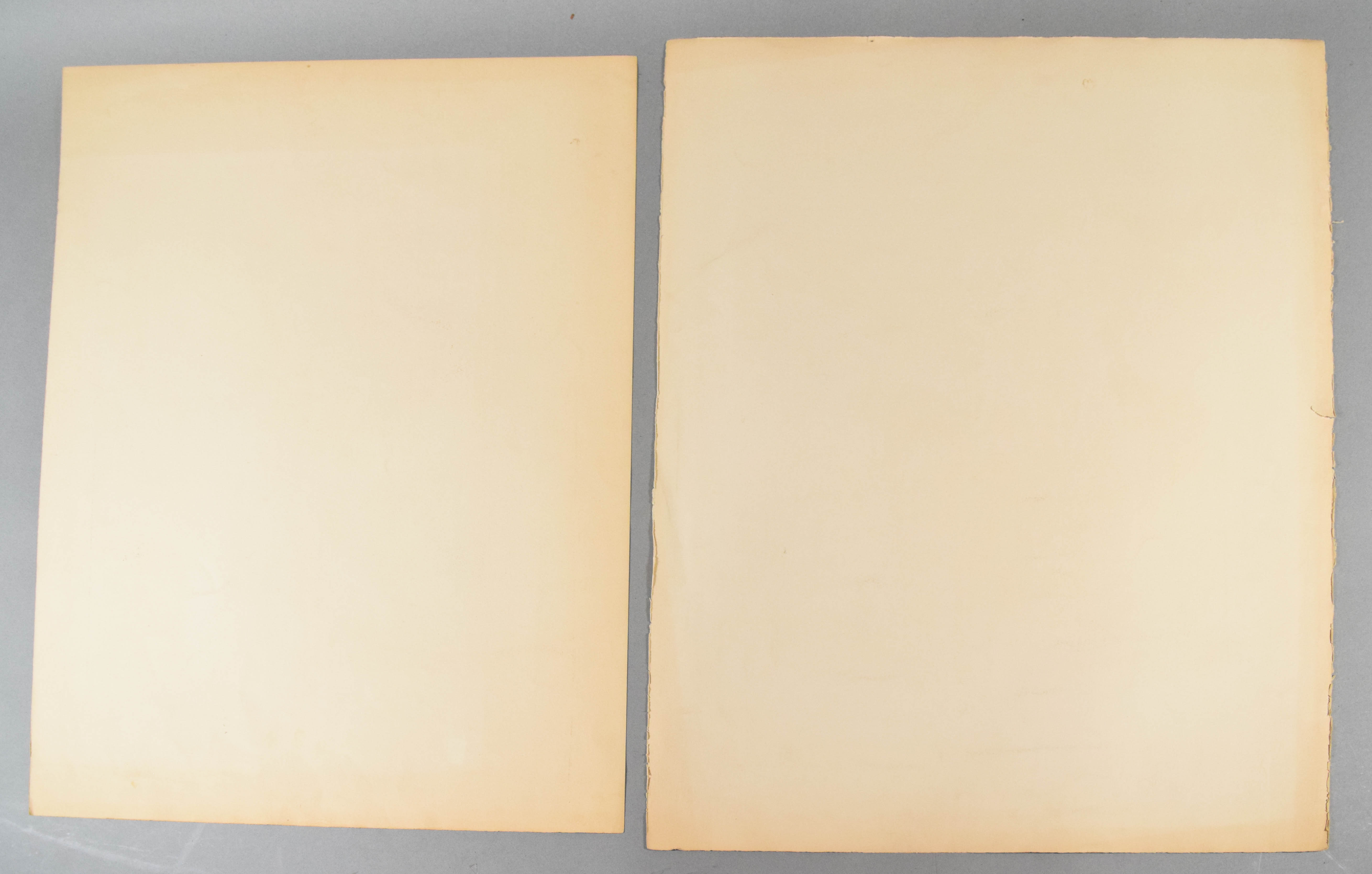Jack Levine Two Signed Patriotic Allegorical Lithographs