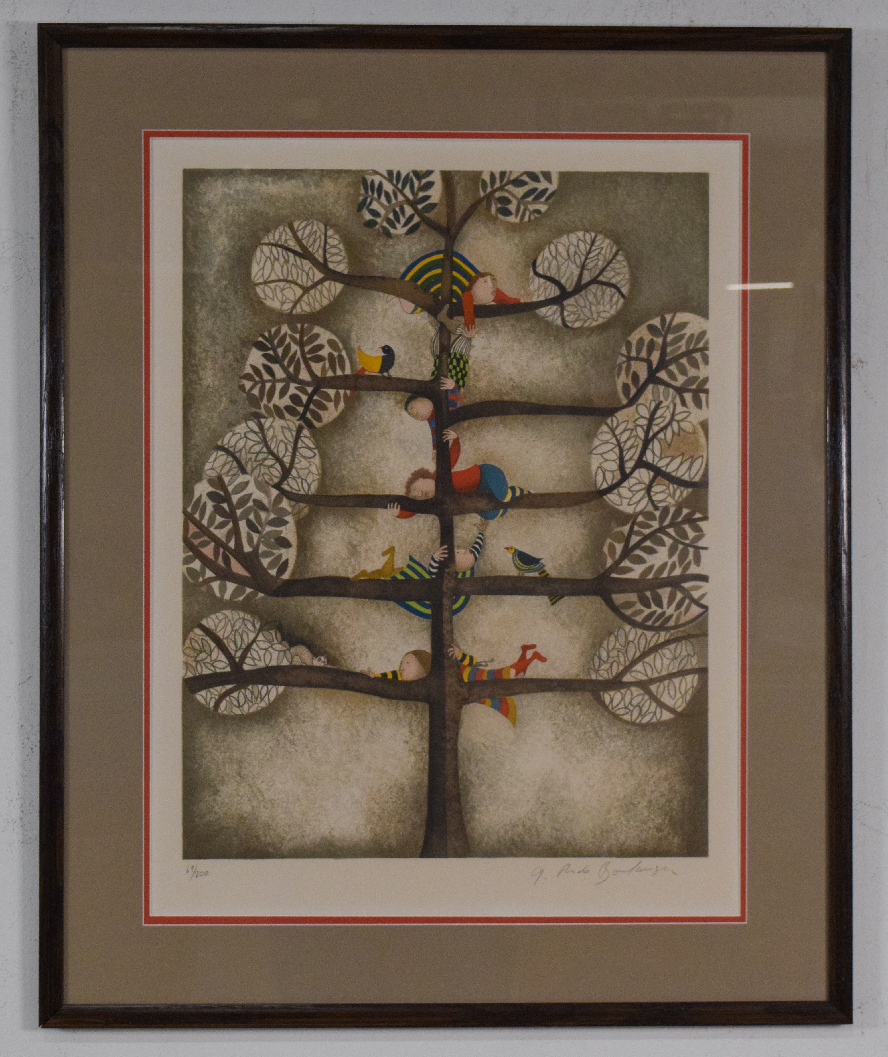 Graciela Rodo Boulanger Lithograph Year of the Child