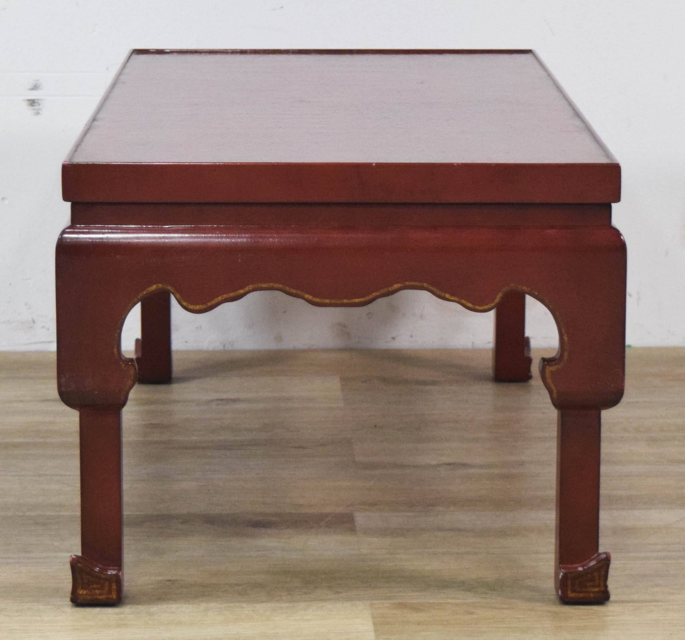 Christopher Norman Chinoiserie Lacquered Coffee Table