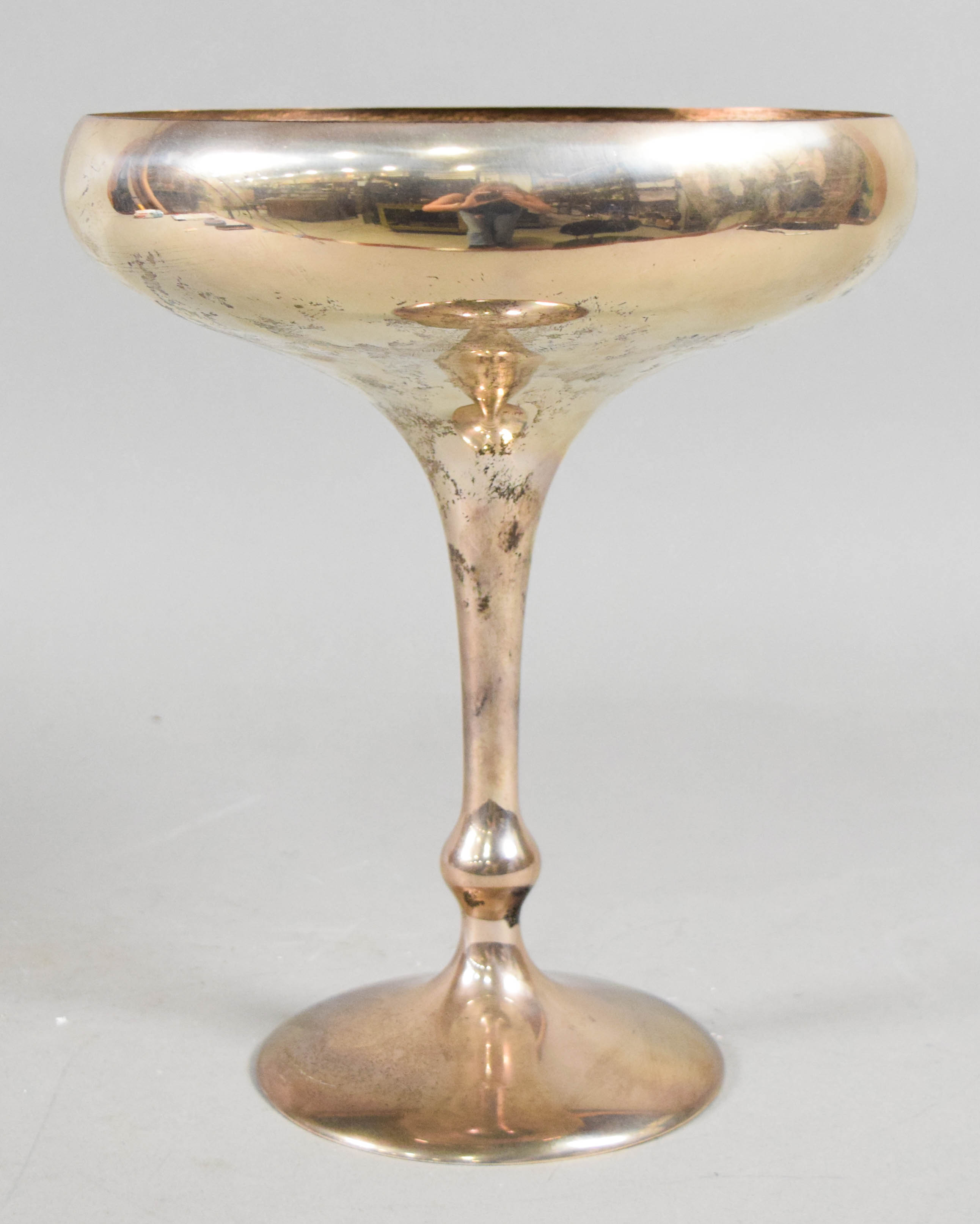 Shreve and Co. San Francisco Weighted Sterling Silver Centerpiece Tazza Bowl