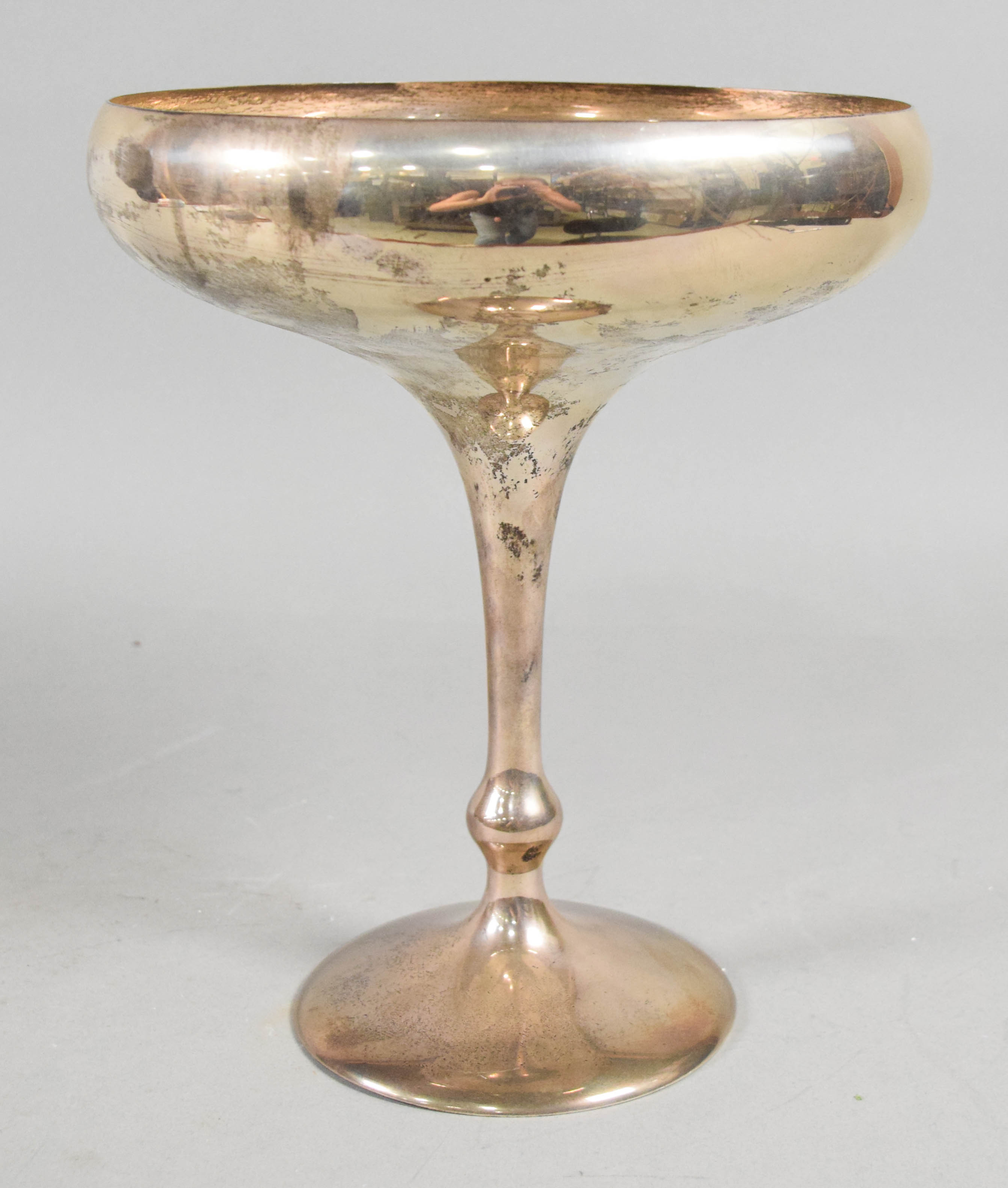 Shreve and Co. San Francisco Weighted Sterling Silver Centerpiece Tazza Bowl