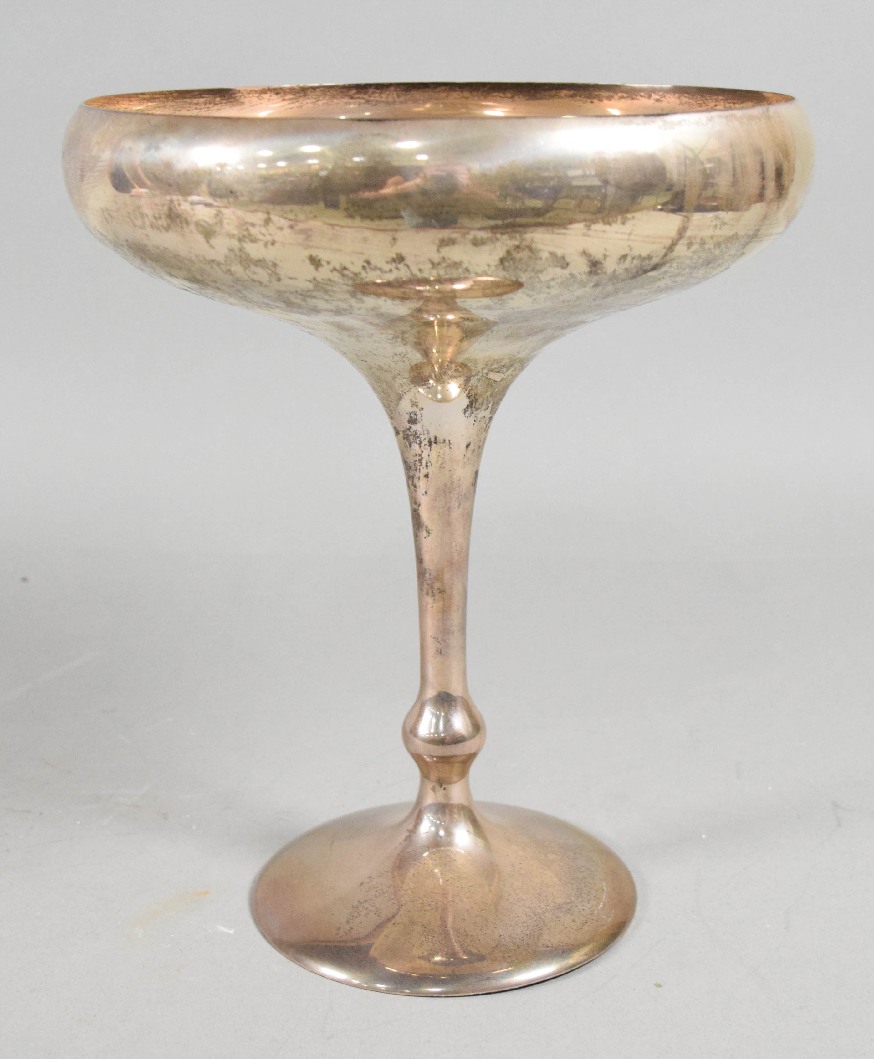 Shreve and Co. San Francisco Weighted Sterling Silver Centerpiece Tazza Bowl