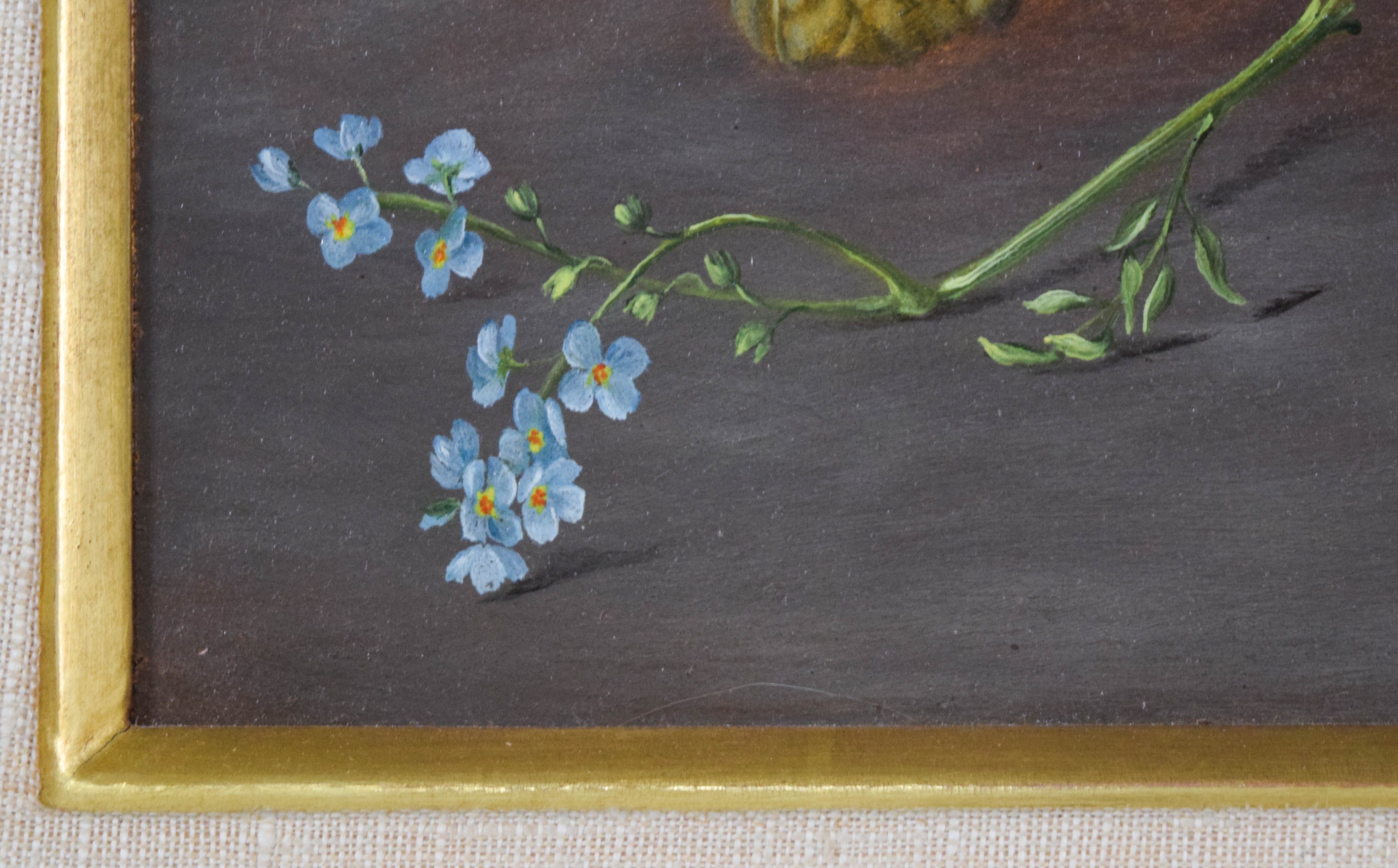 Irmgard Arvin Oil on Panel Still Life with Flowers