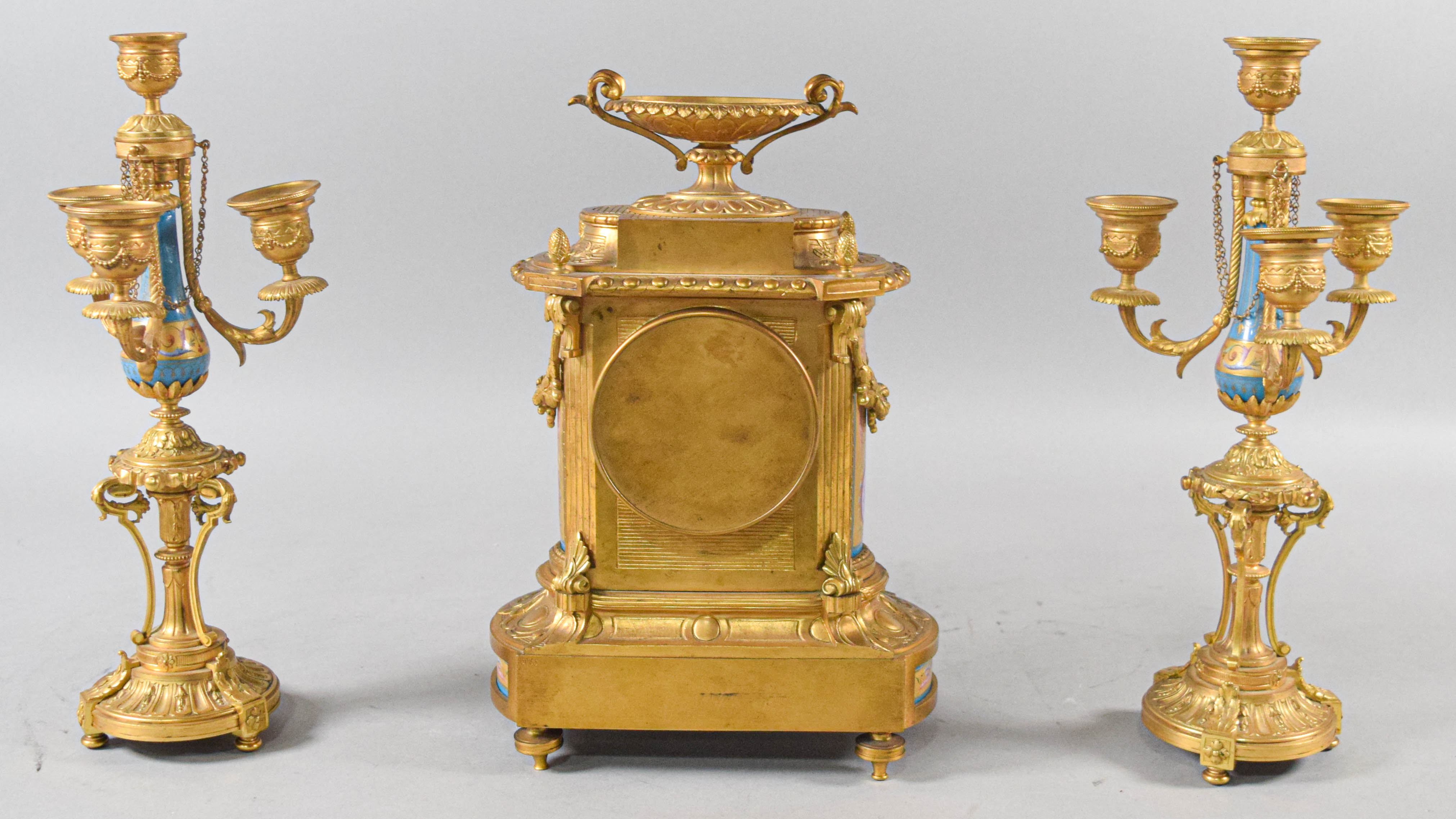 Tiffany and Co. Louis XVI Revival Garniture Set