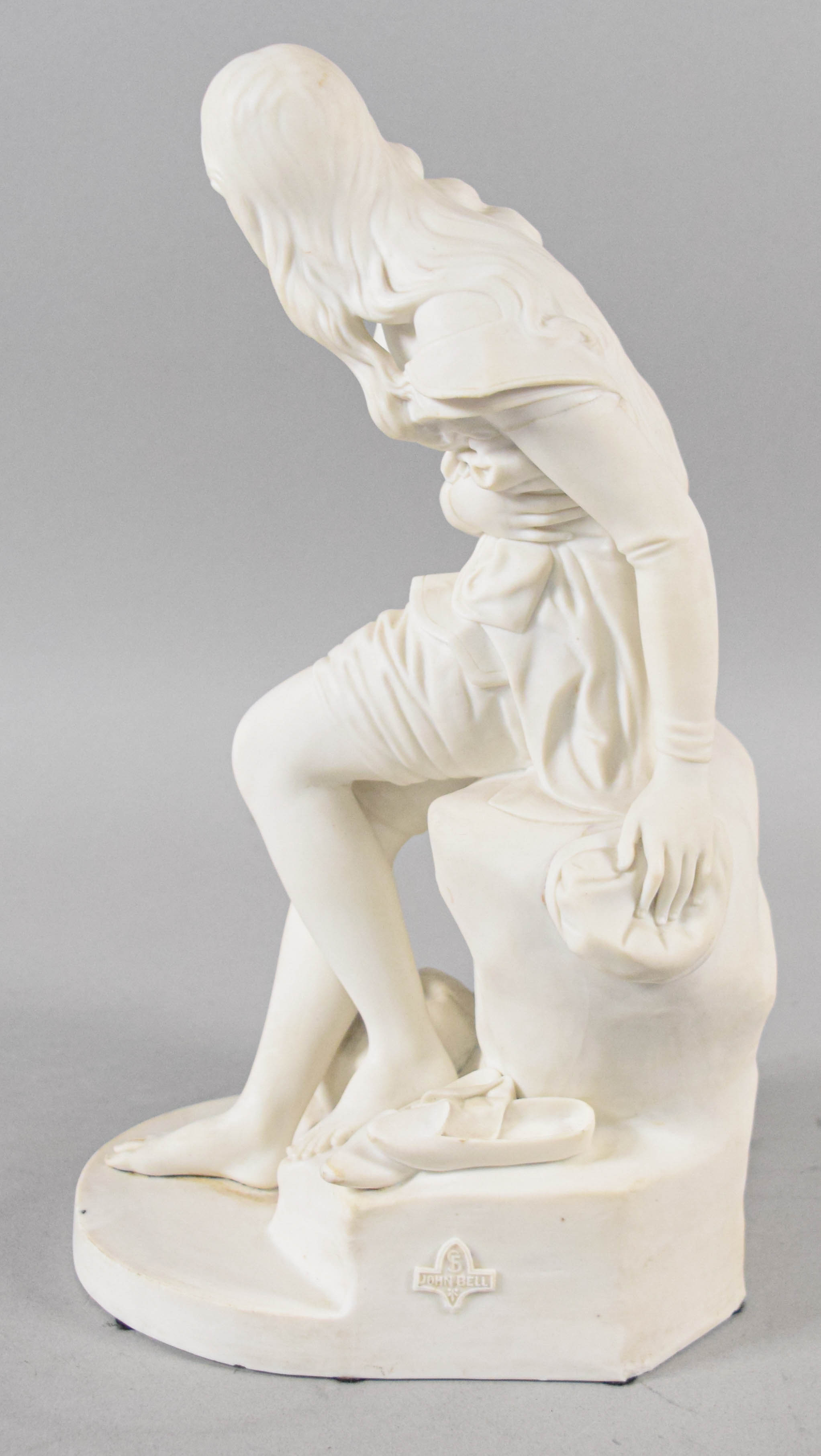 John Bell Parian Ware Porcelain Figurine of Dorothea