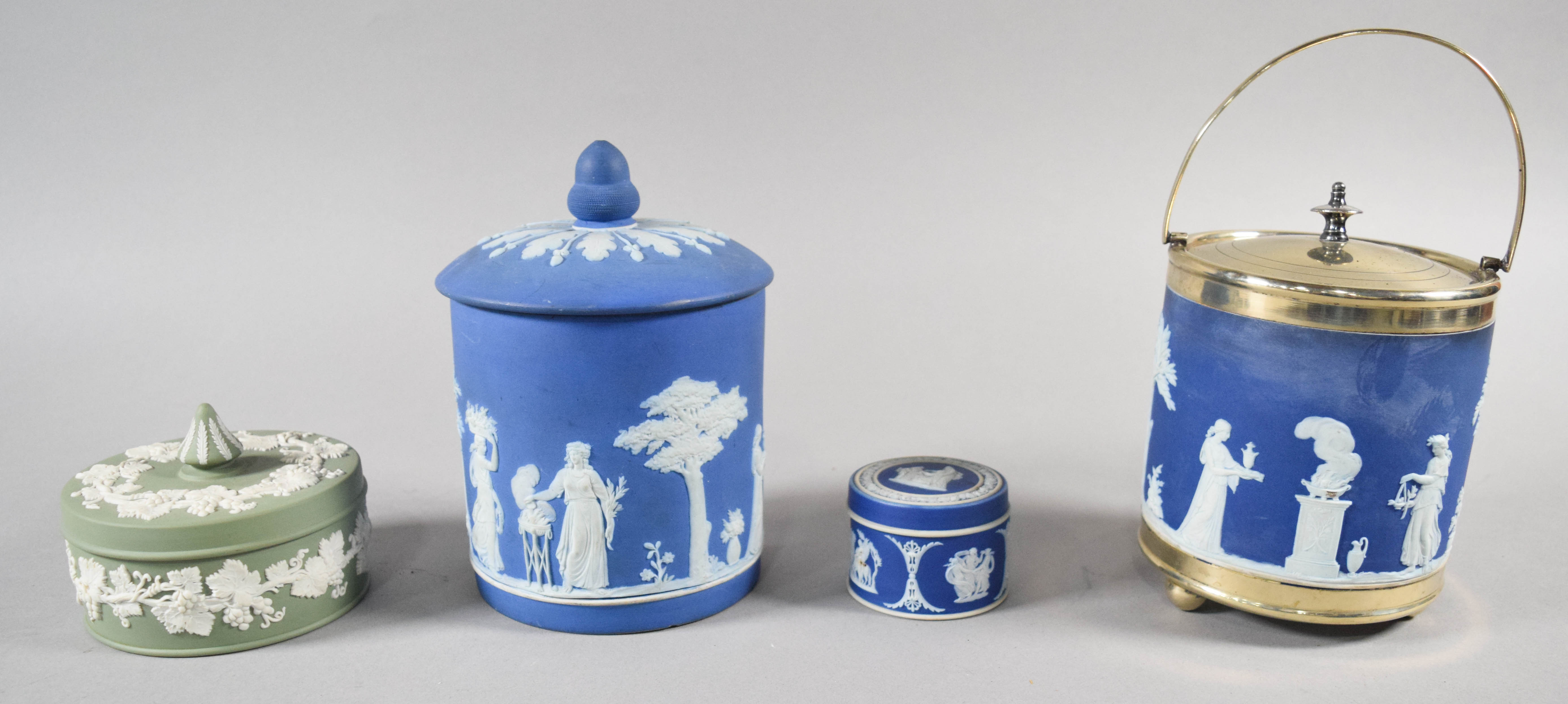 Group of 7 Wedgwood Jasperware Table Articles