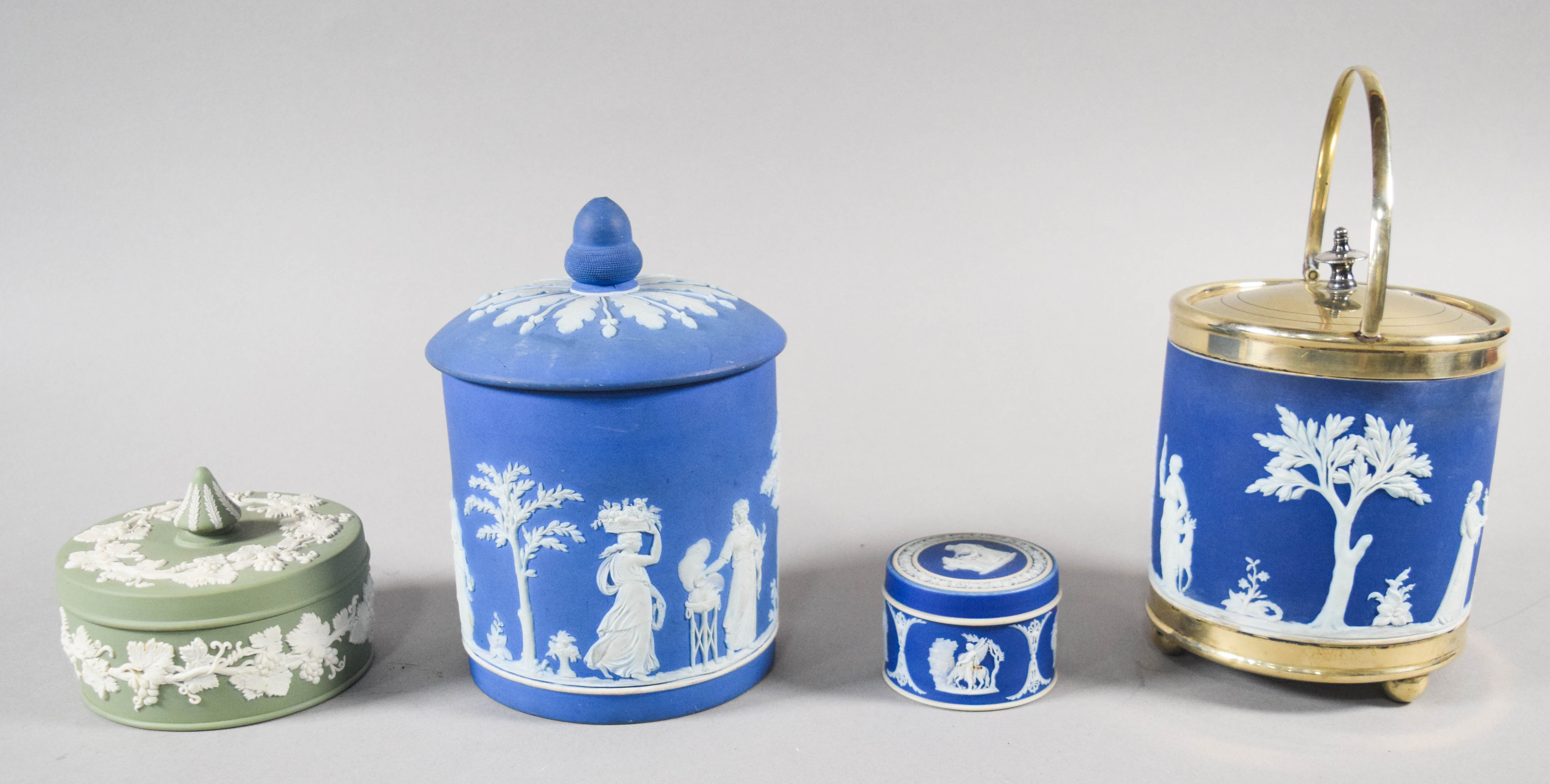 Group of 7 Wedgwood Jasperware Table Articles