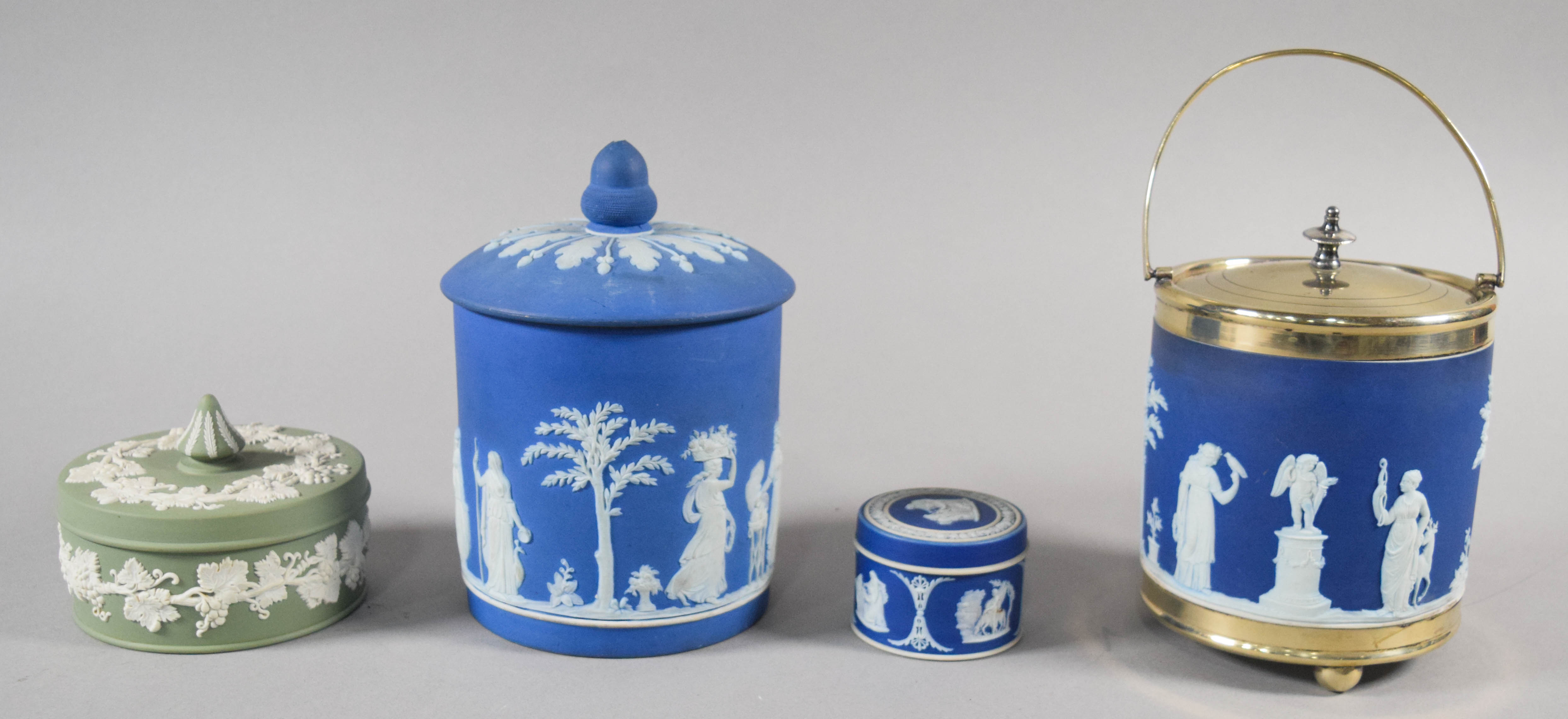 Group of 7 Wedgwood Jasperware Table Articles