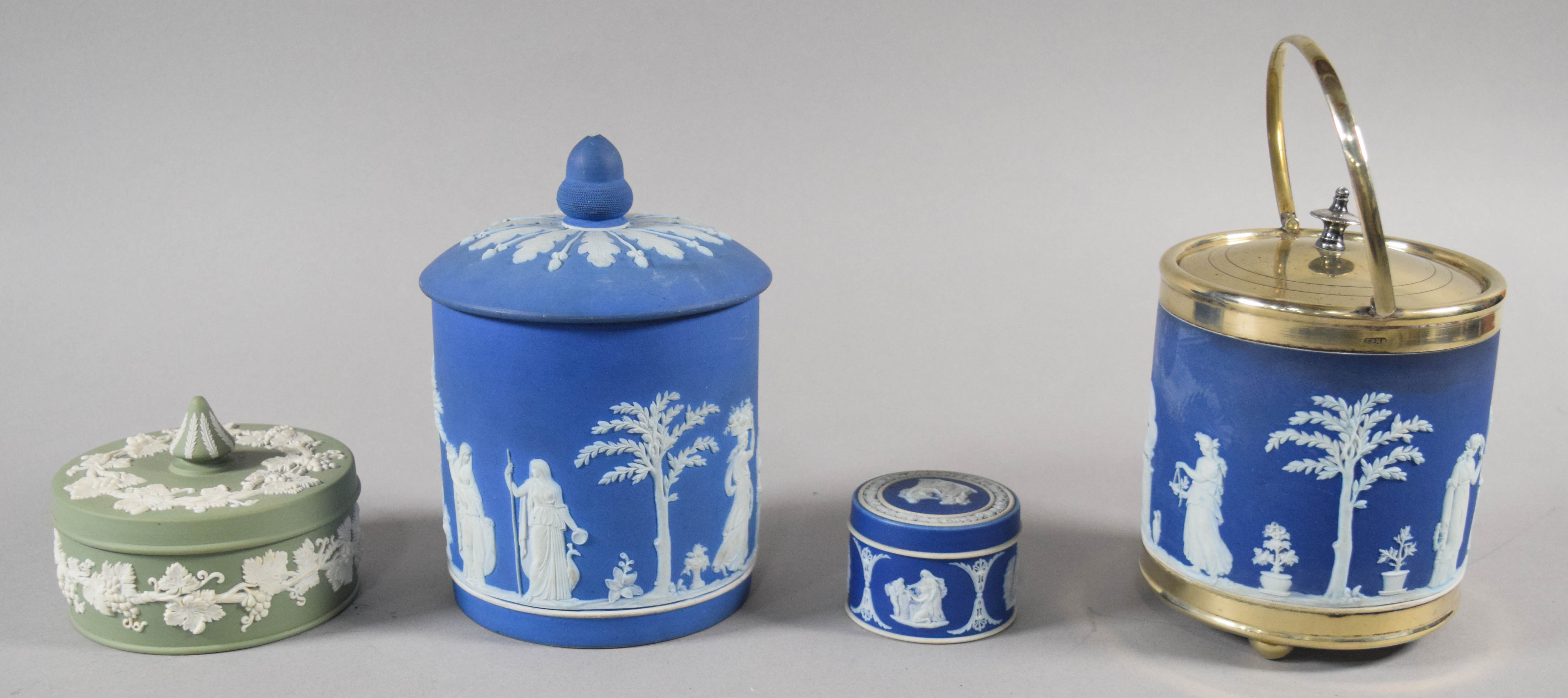 Group of 7 Wedgwood Jasperware Table Articles