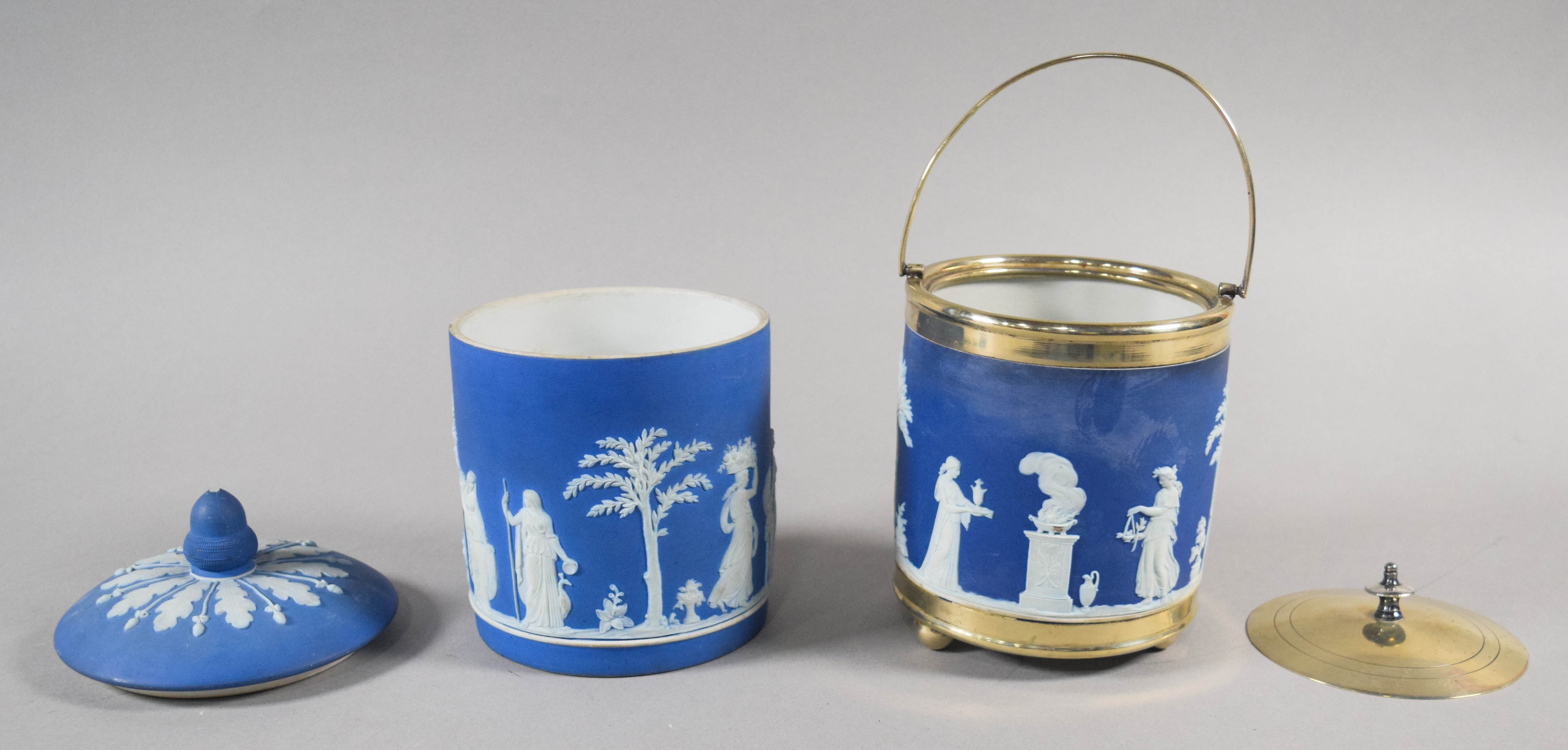Group of 7 Wedgwood Jasperware Table Articles