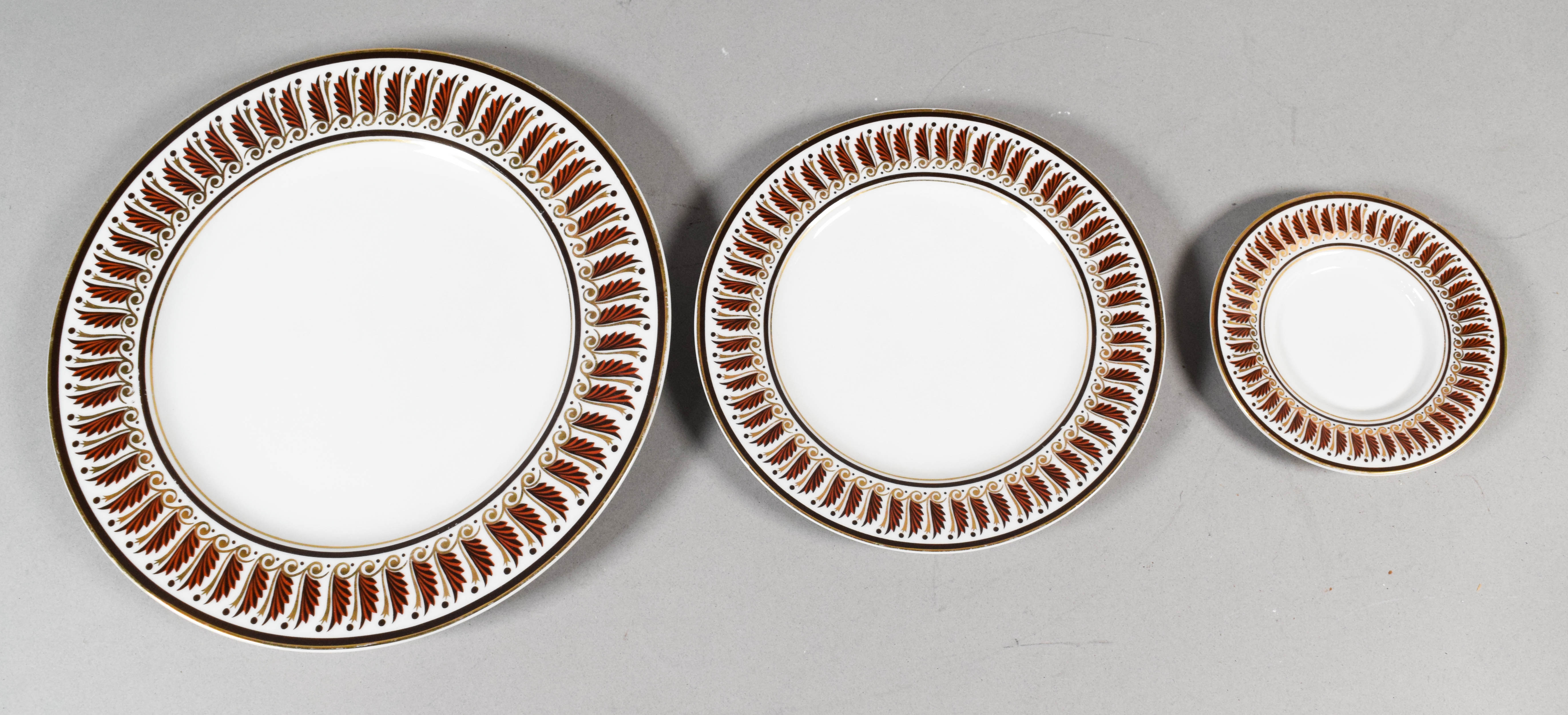 A Collection of 16 Georges Briard and Coalport Porcelain and Bone China Dinnerware Pieces
