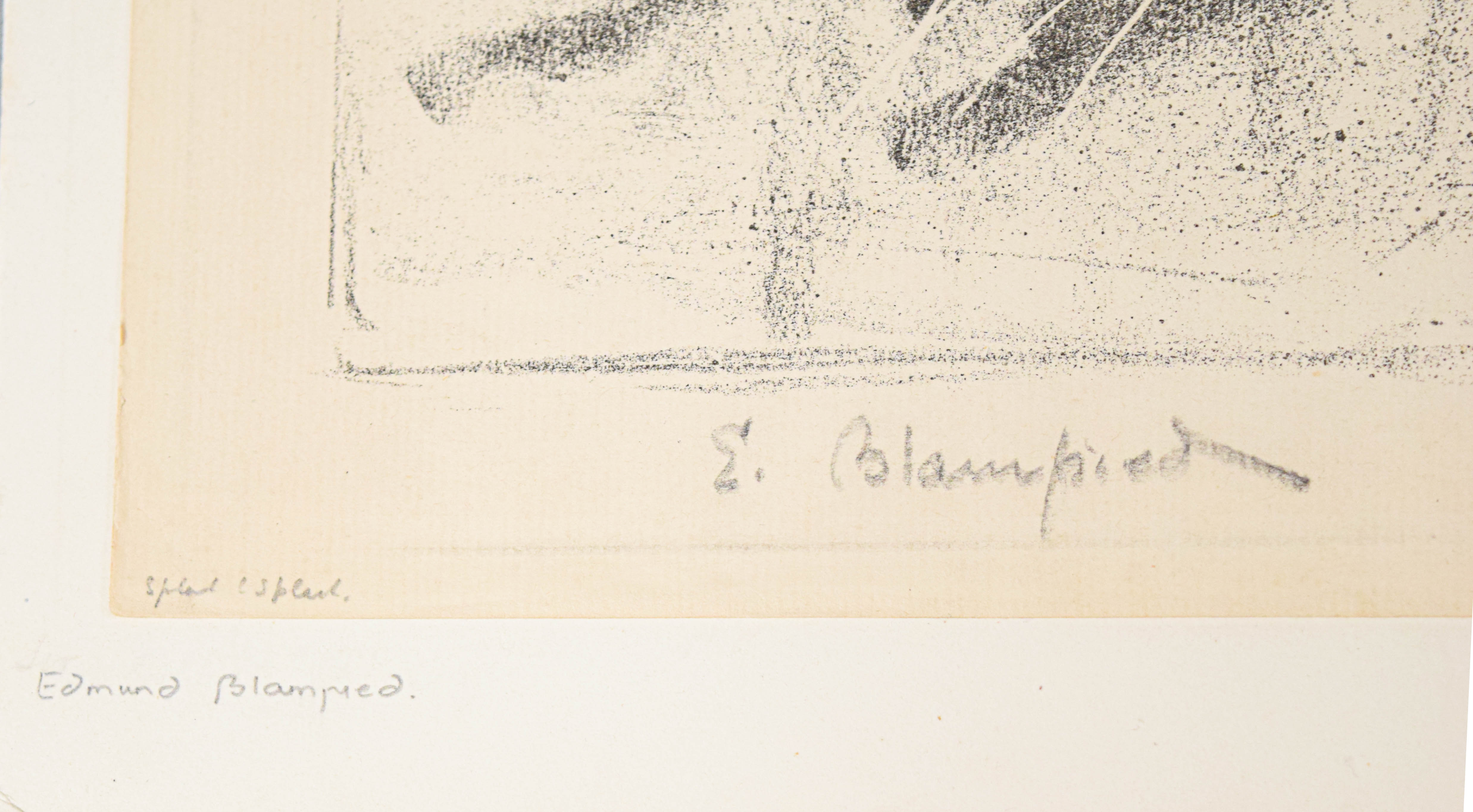 Edmund Blampied Lithograph Splash! Splash!