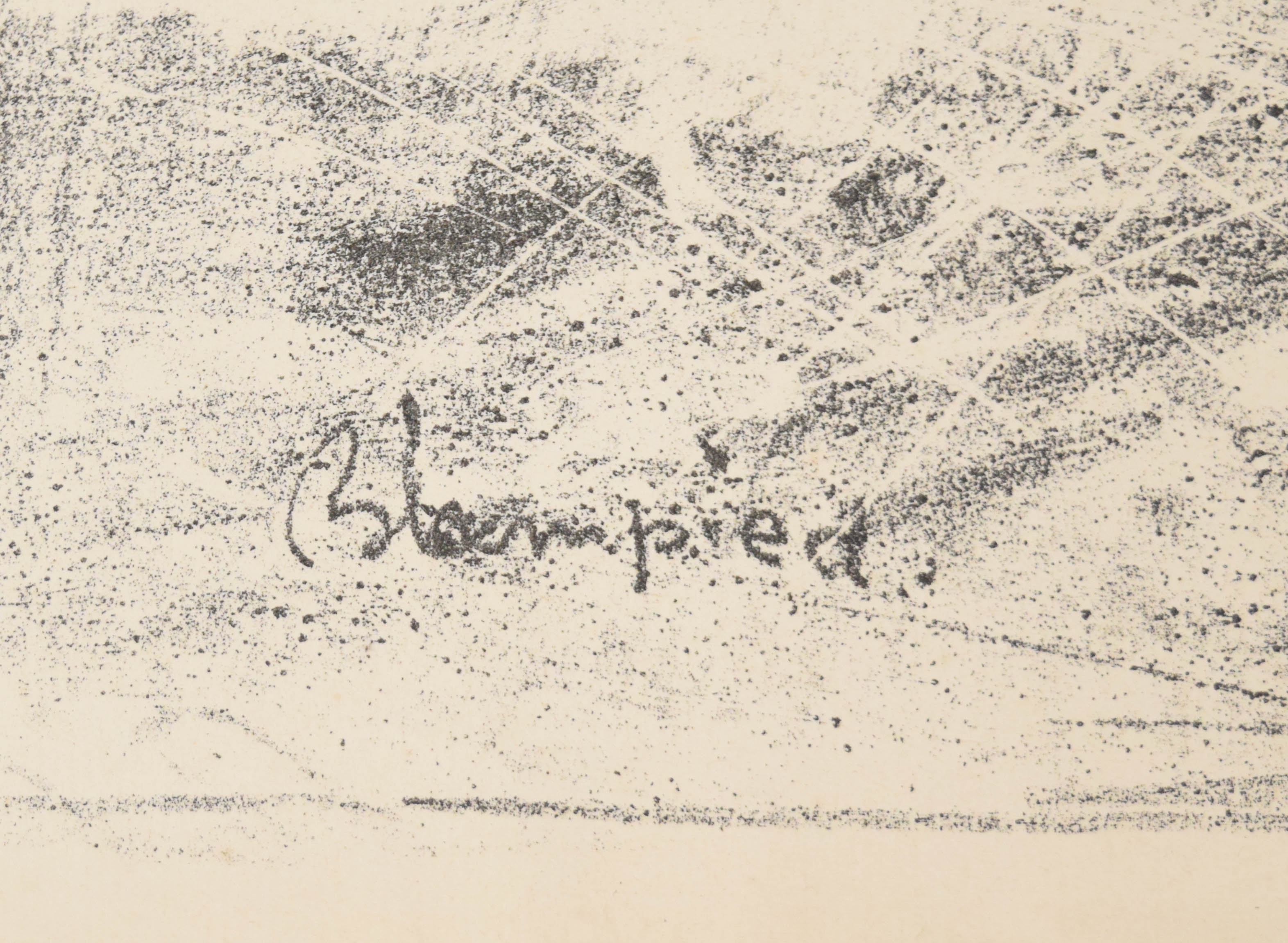 Edmund Blampied Lithograph Splash! Splash!