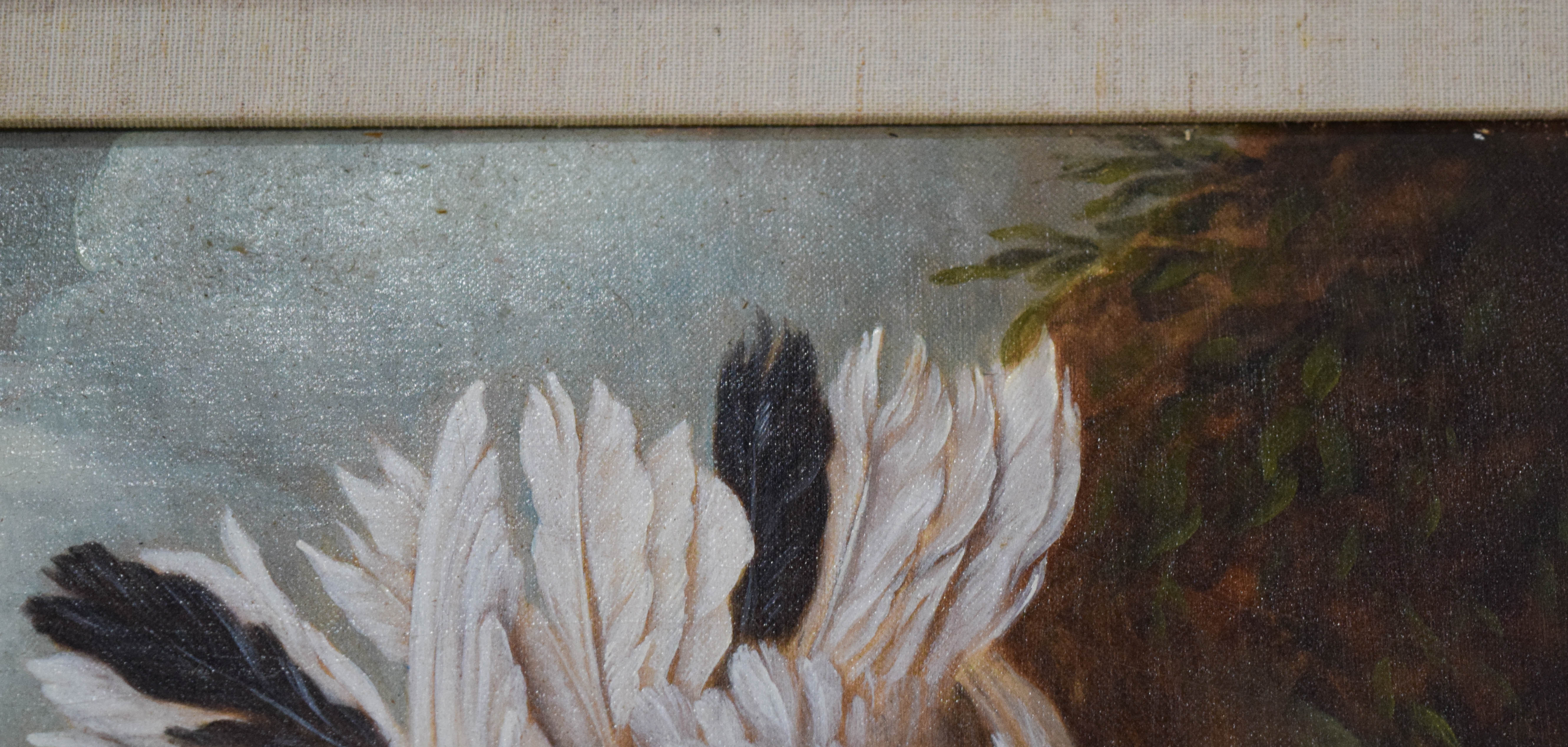 Irmgard Arvin Oil on Canvas White Doves
