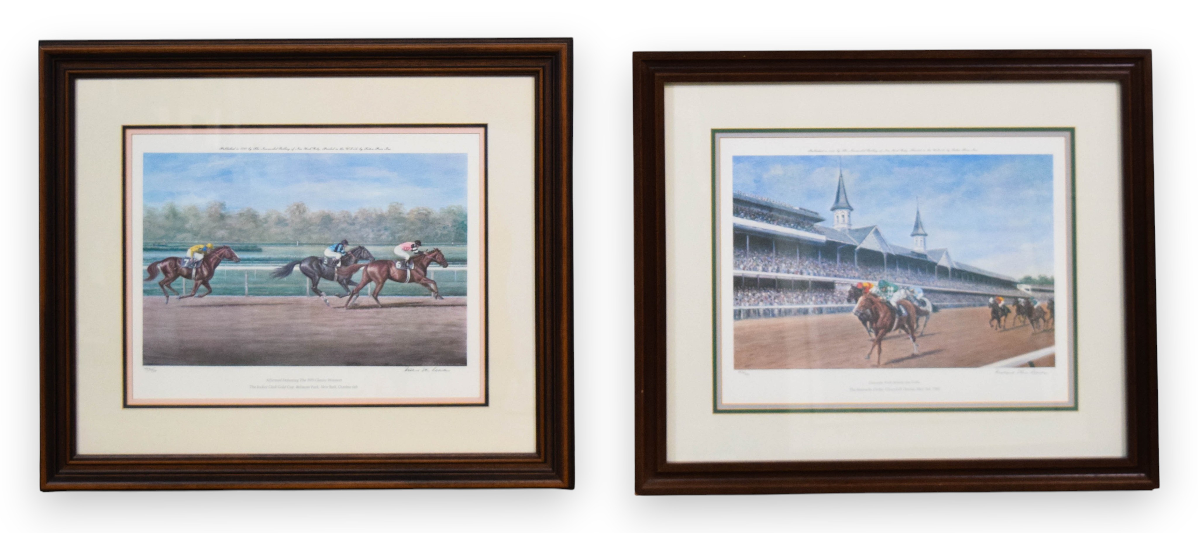 Richard Stone Reeves Pair of Horse Racing Prints