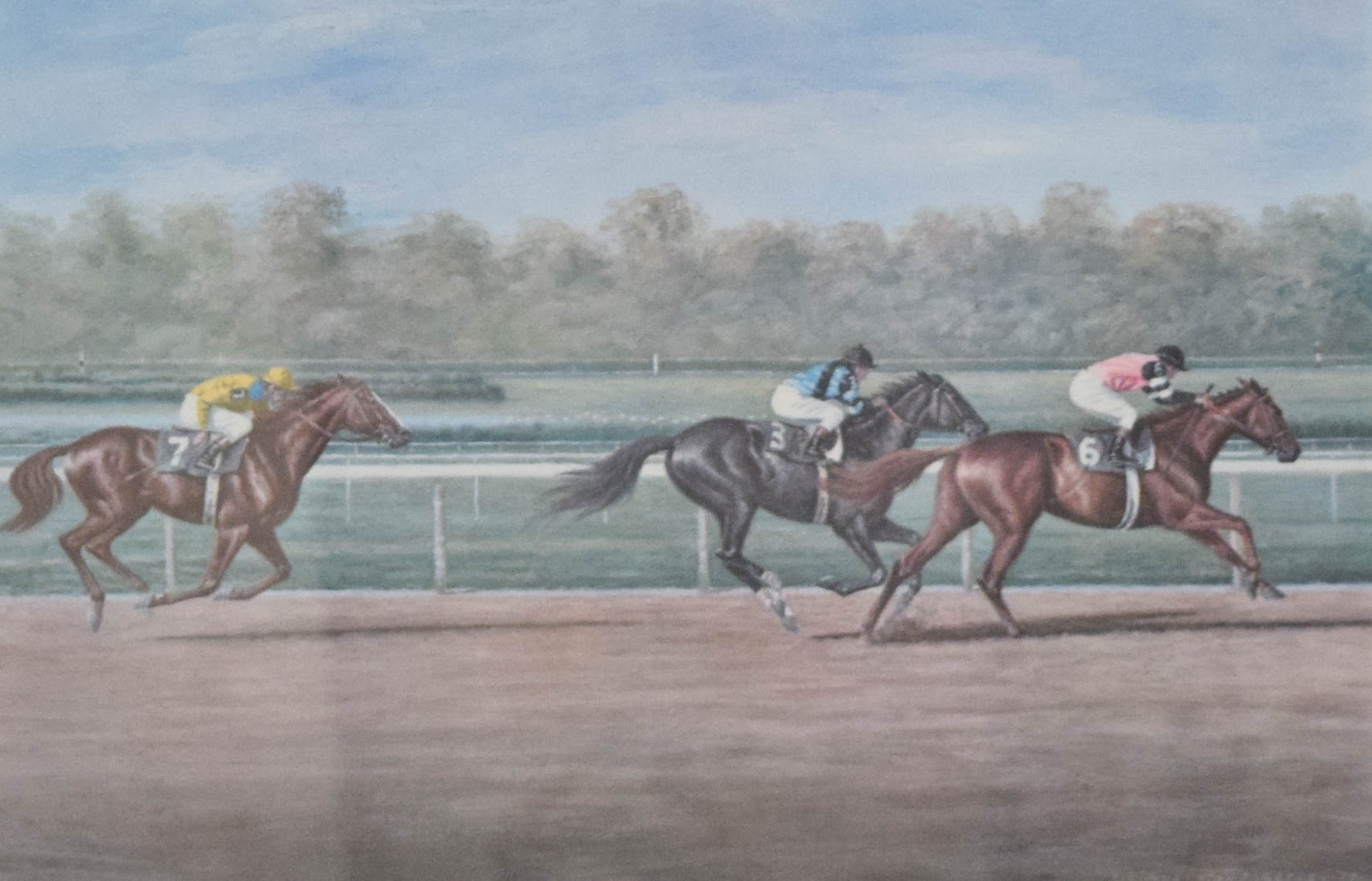 Richard Stone Reeves Pair of Horse Racing Prints