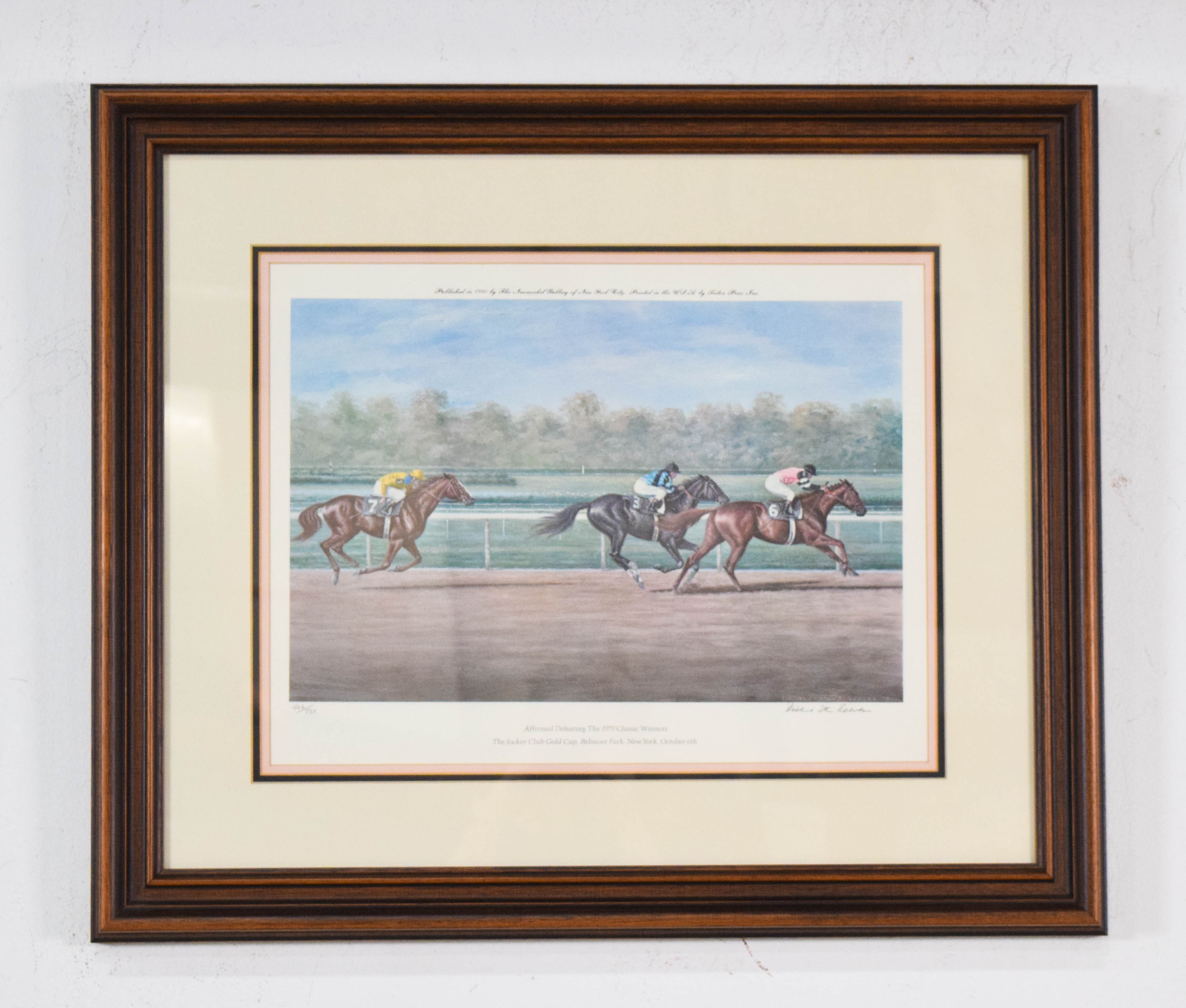 Richard Stone Reeves Pair of Horse Racing Prints