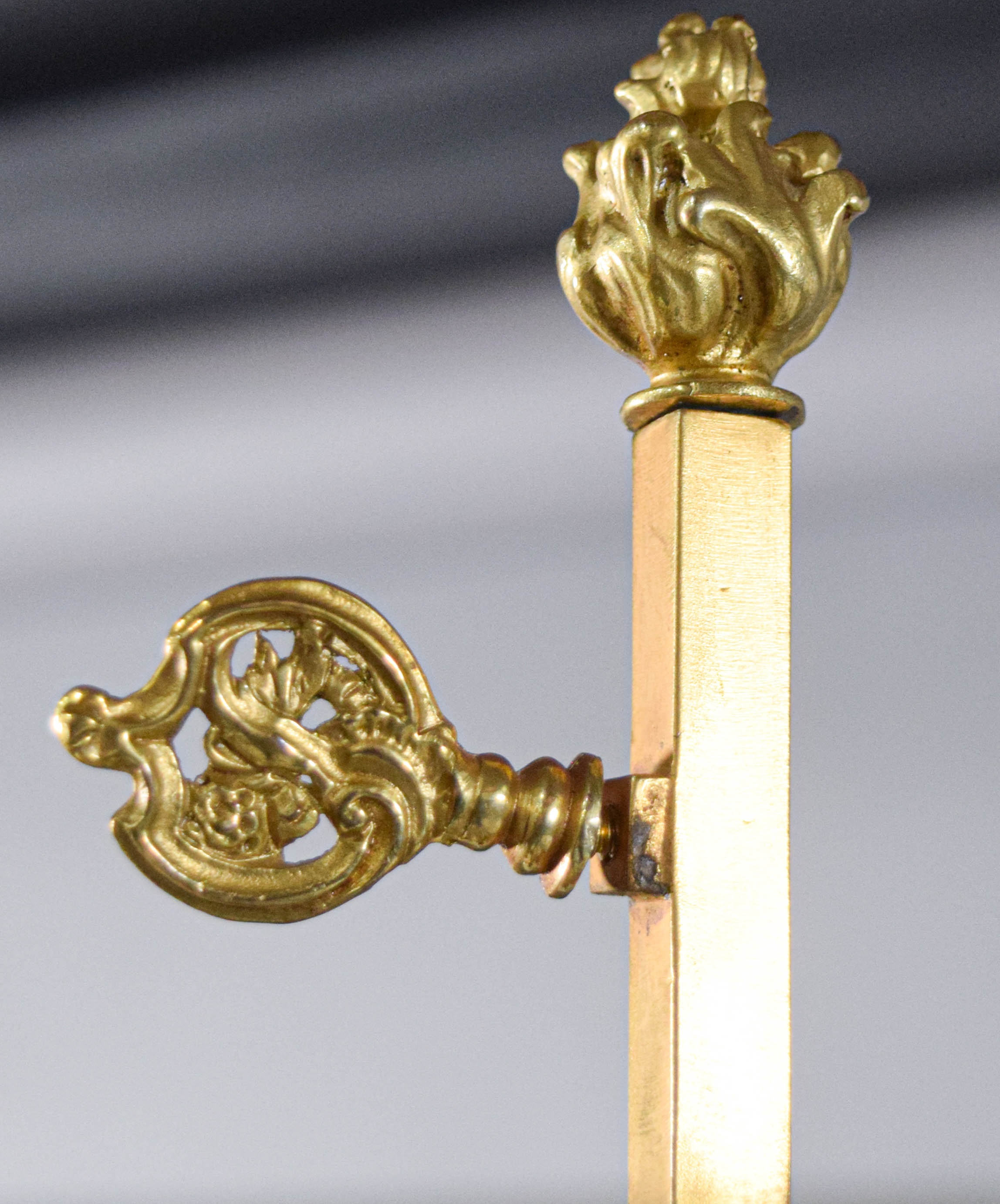 Neoclassical Style Cut Glass Bouillotte Table Lamp
