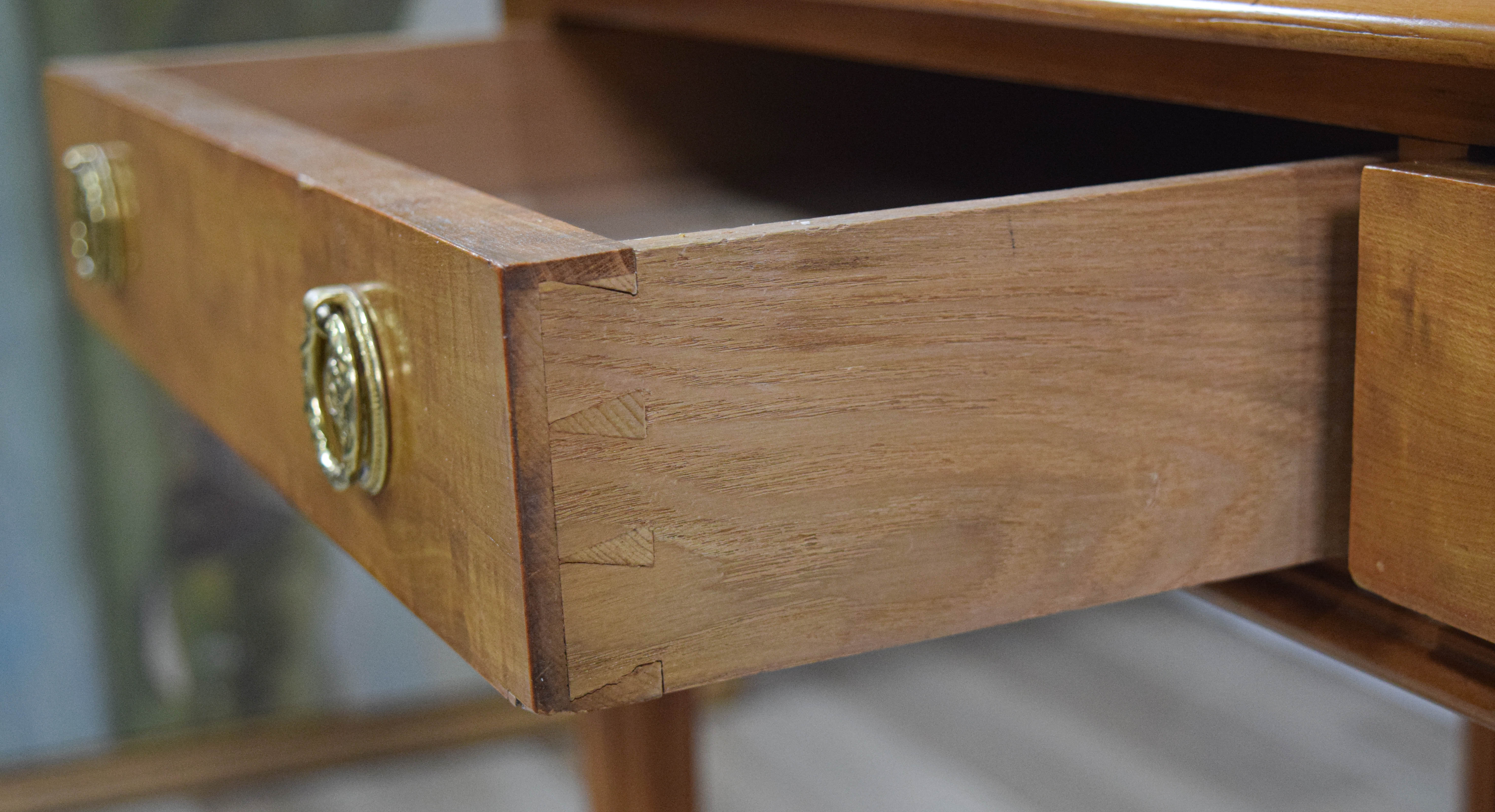 Neoclassical Style Fruitwood Writing Desk