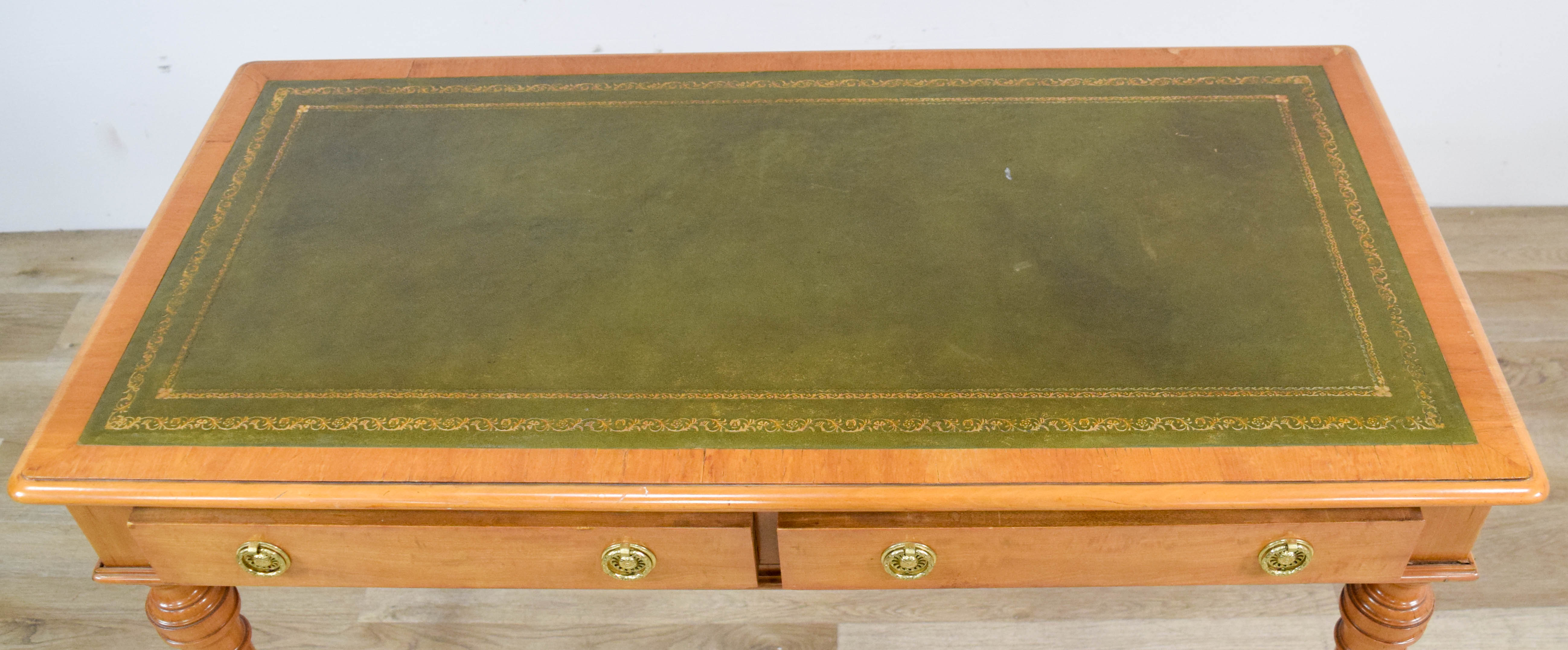 Neoclassical Style Fruitwood Writing Desk