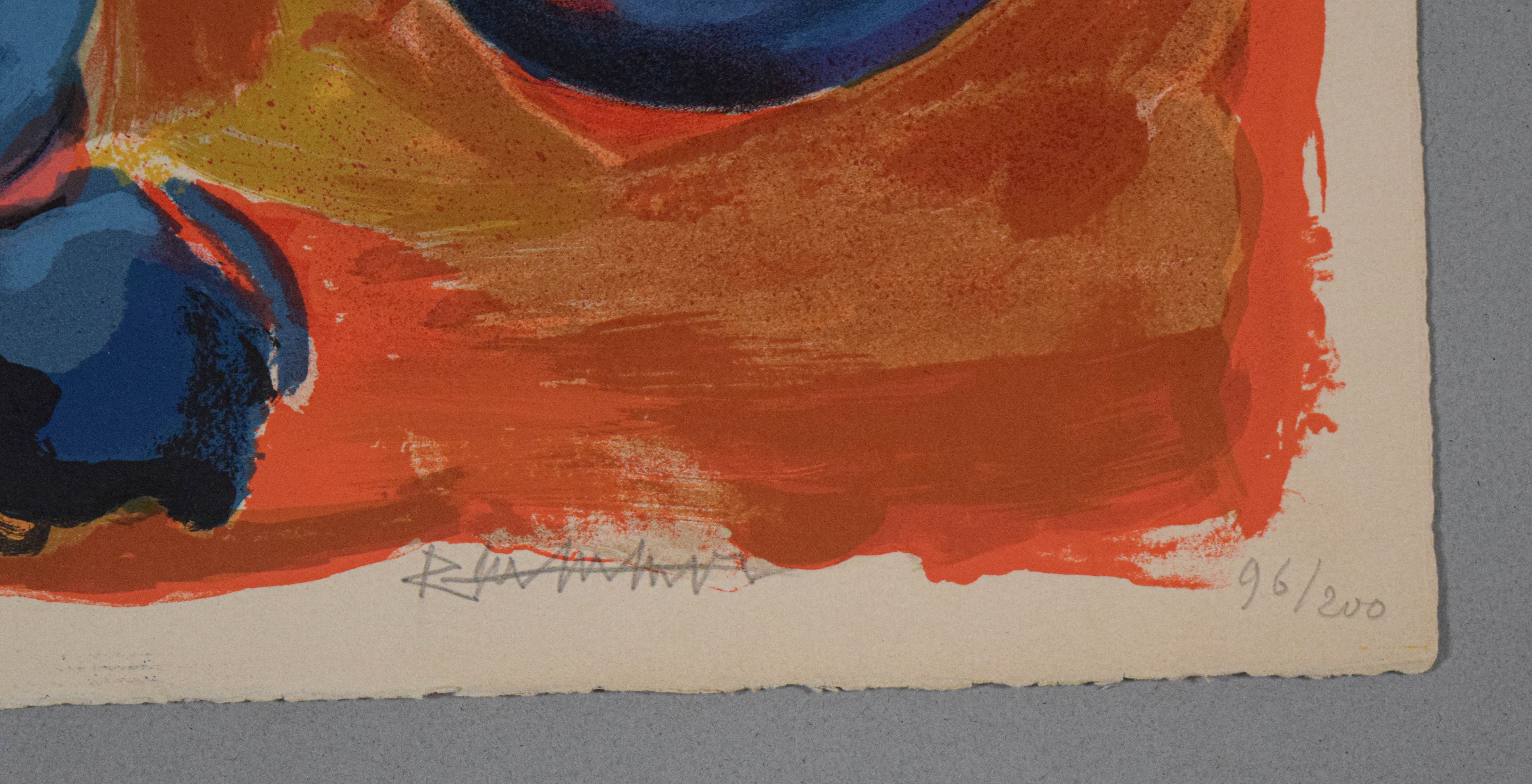 Abraham Rattner Two Signed Lithographs
