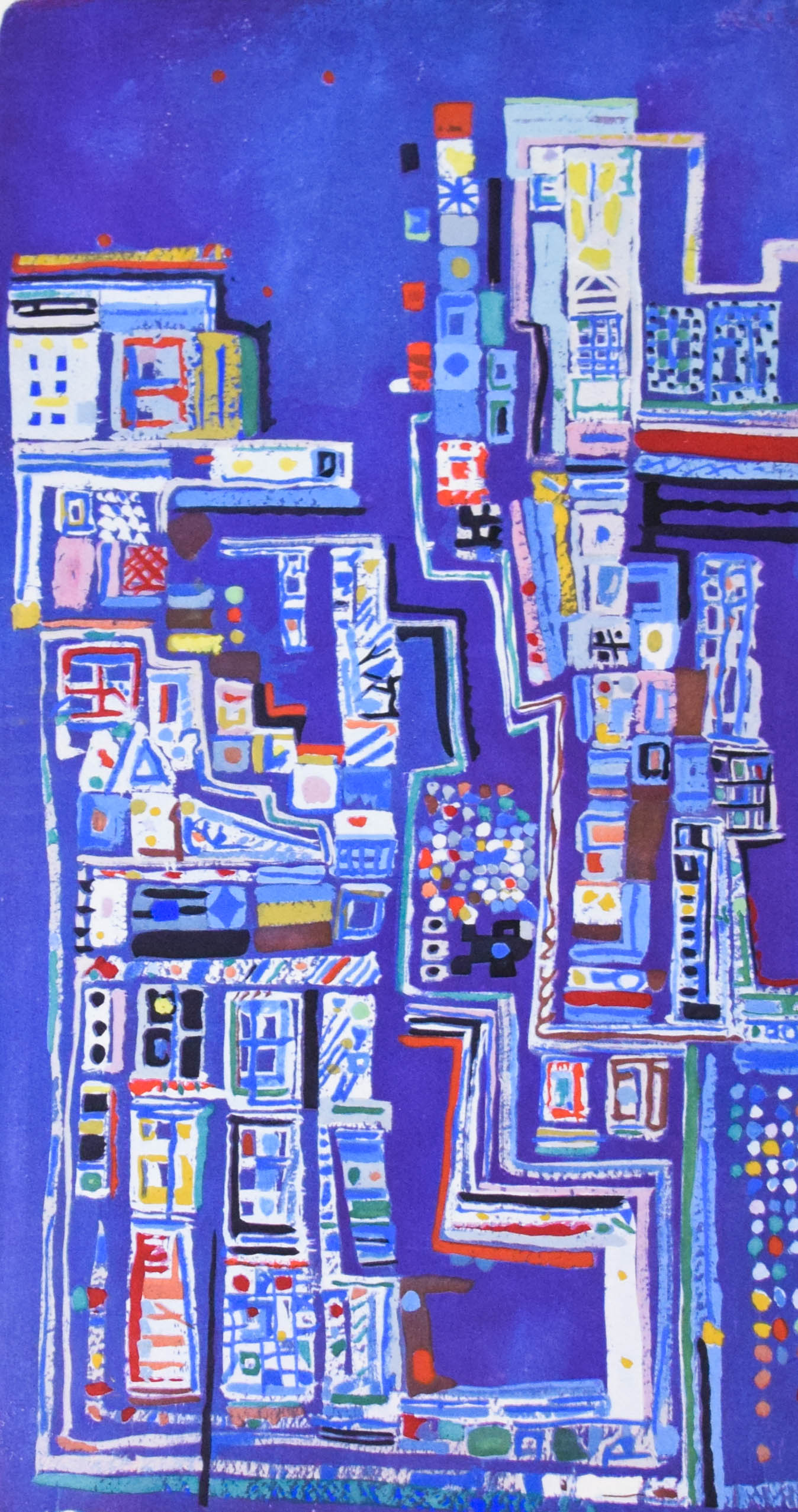 Maria Helena Vieira da Silva Lithograph Broadway