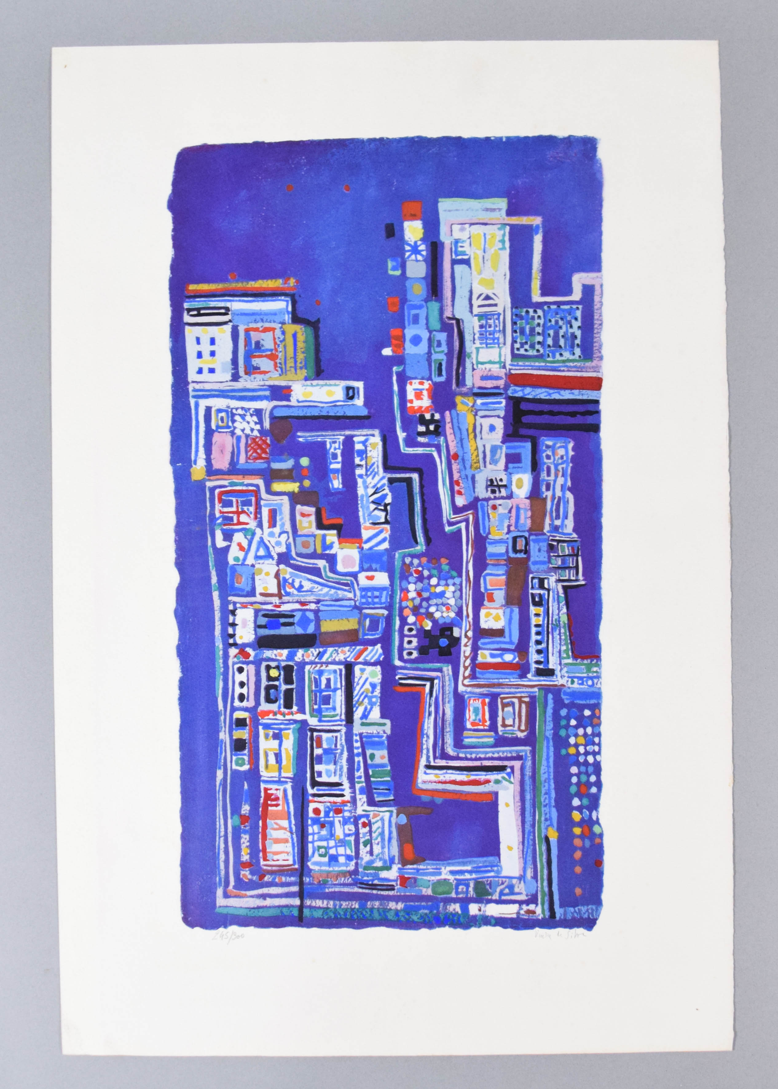 Maria Helena Vieira da Silva Lithograph Broadway