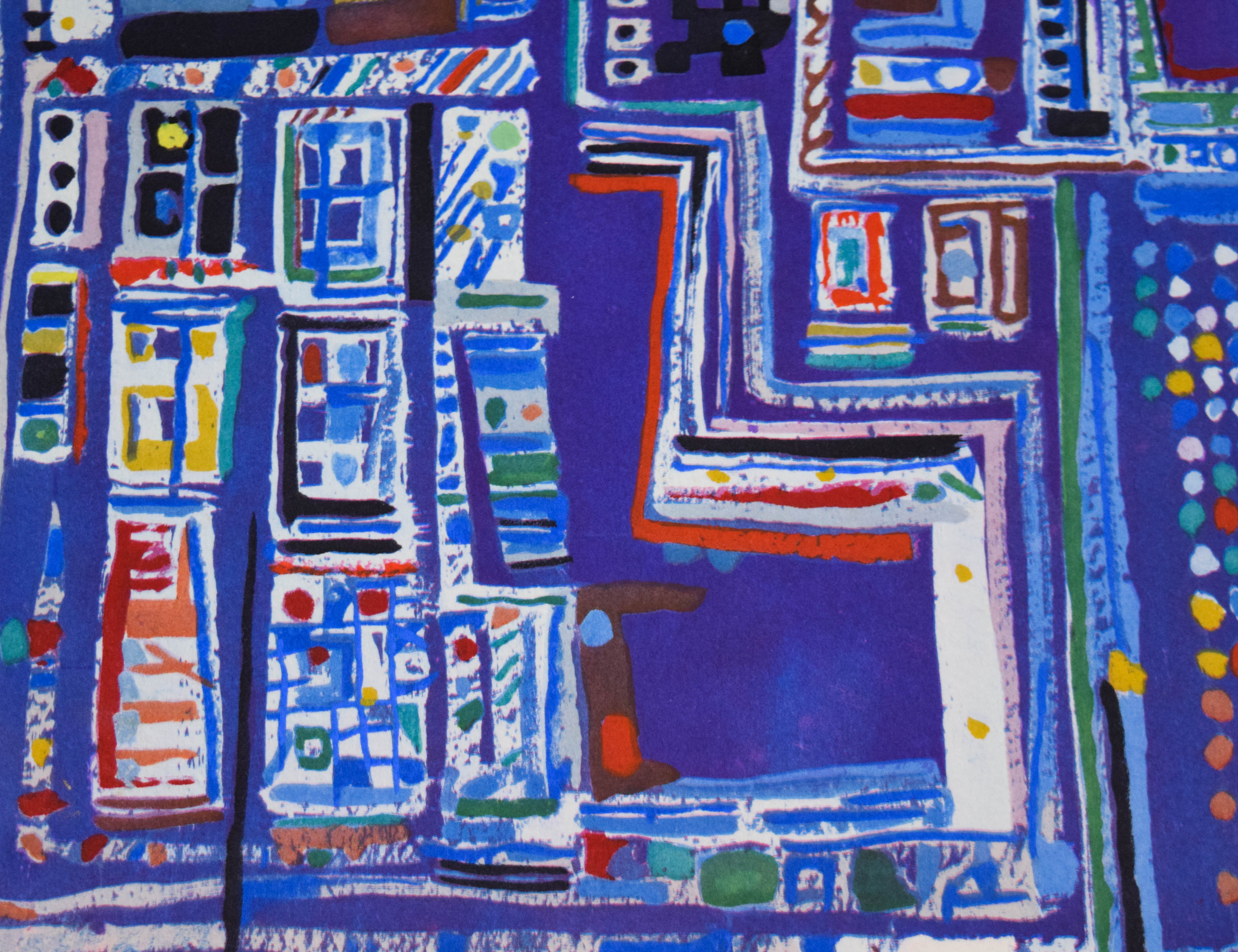 Maria Helena Vieira da Silva Lithograph Broadway