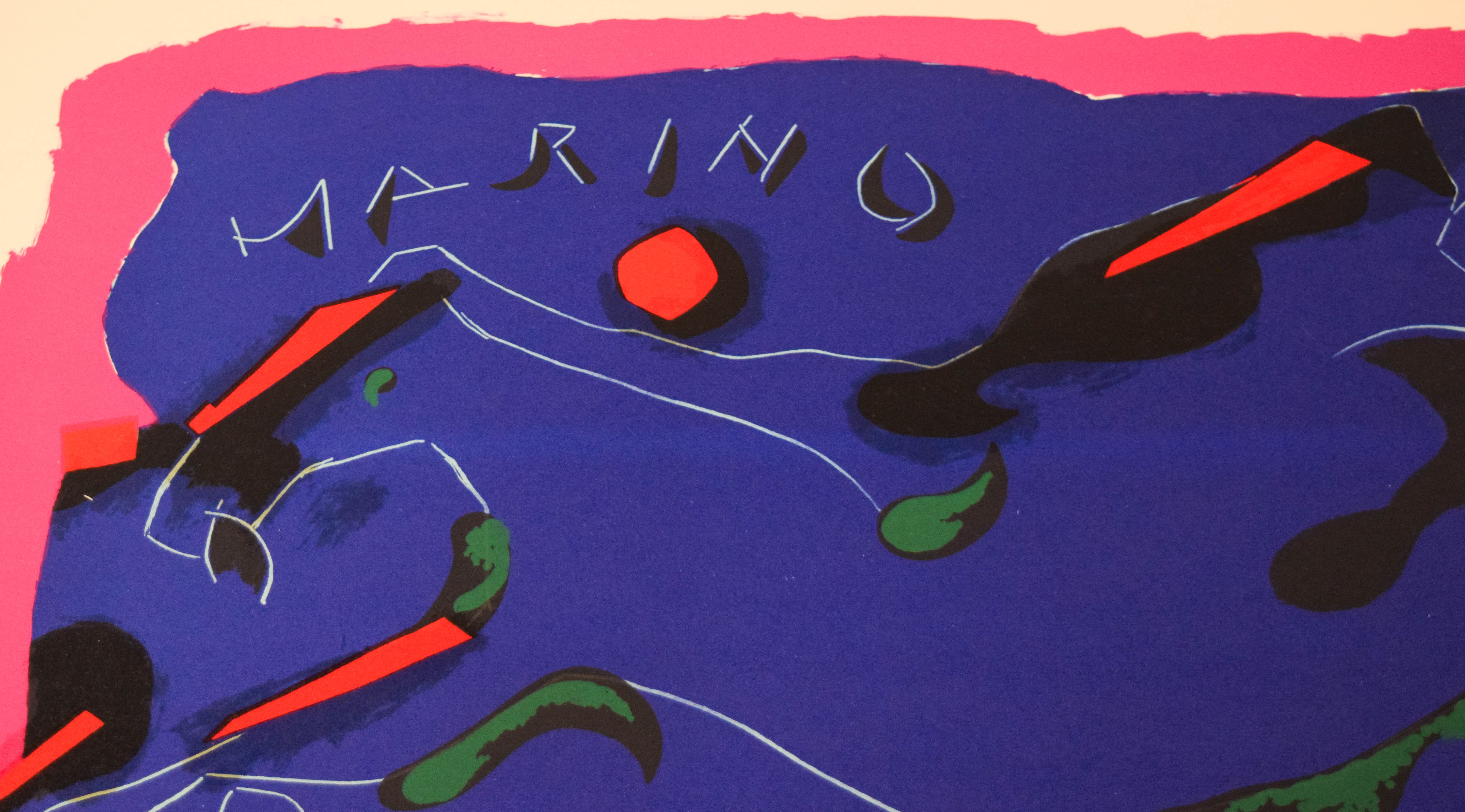 Marino Marini Lithograph Cavallo