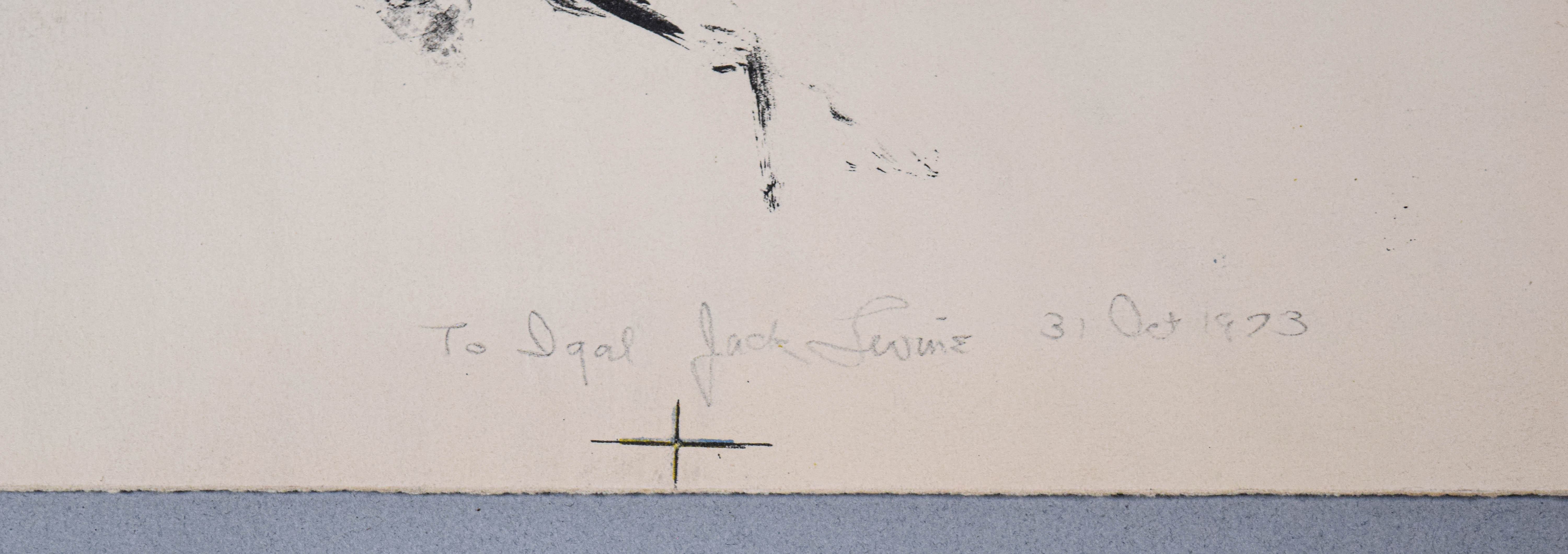 Jack Levine Group of 3 Signed Lithographs